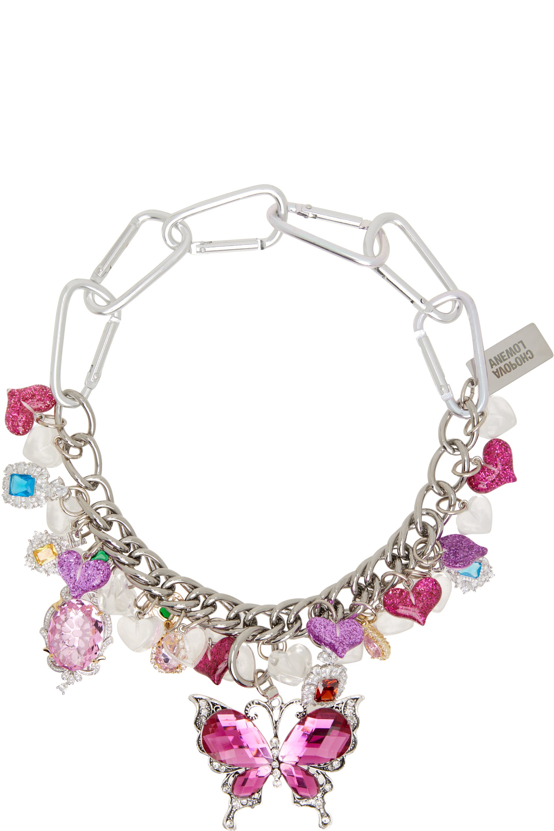 Chopova Lowena - 'Fly My Love' Carabiner Necklace