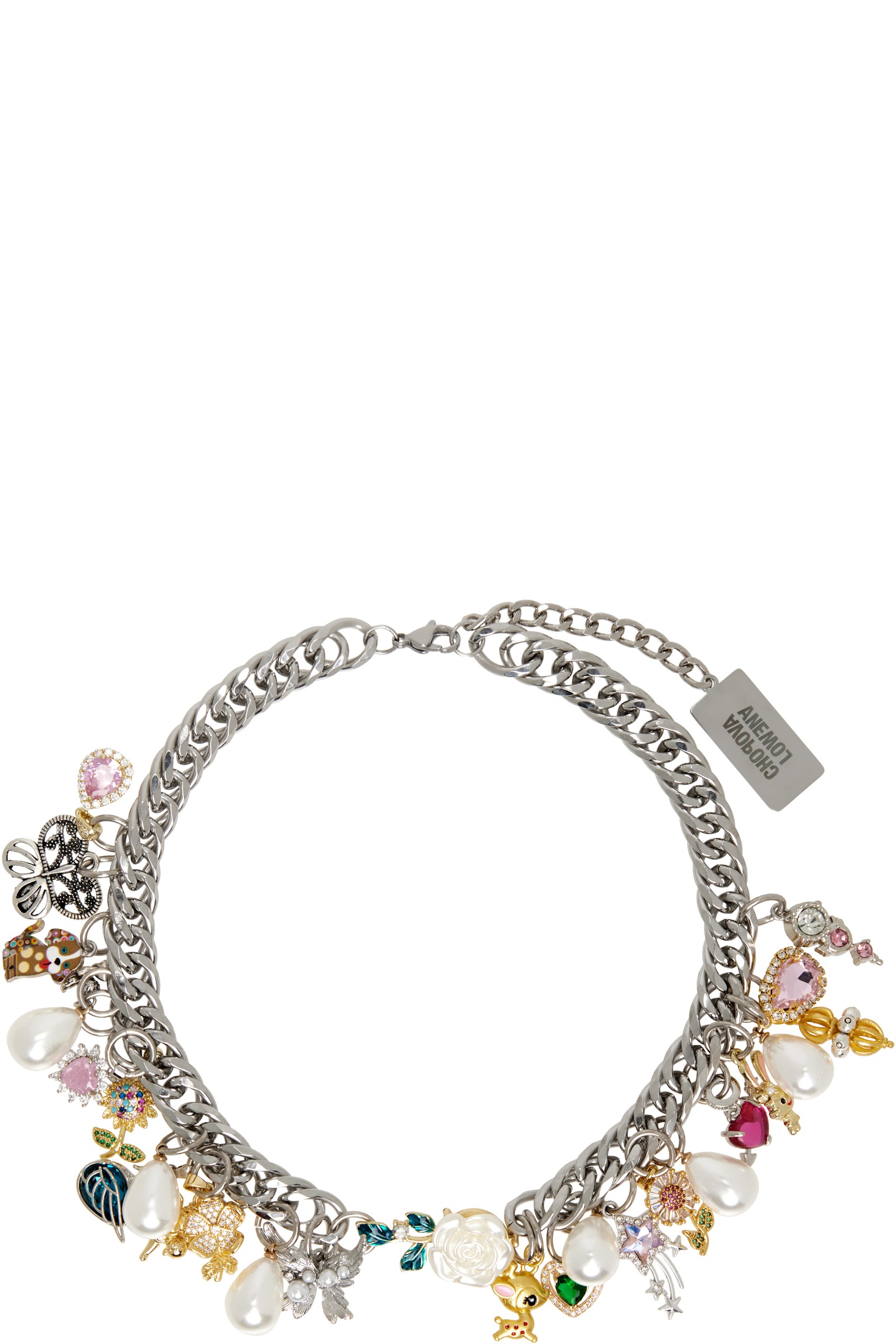 Chopova Lowena - Knuckles Multi Charm Necklace