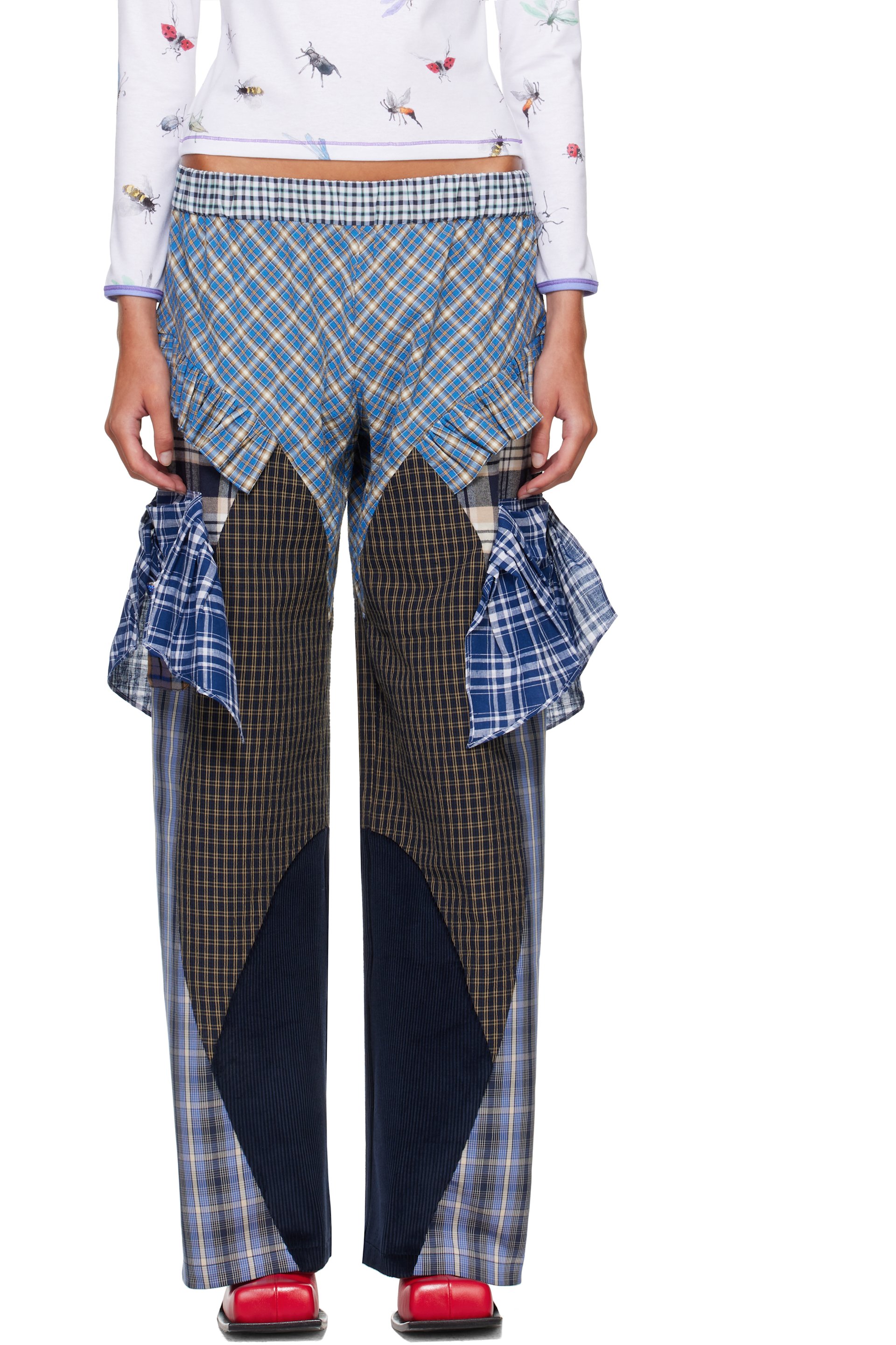 Chopova Lowena - Blue Swoon Pyjama Trousers