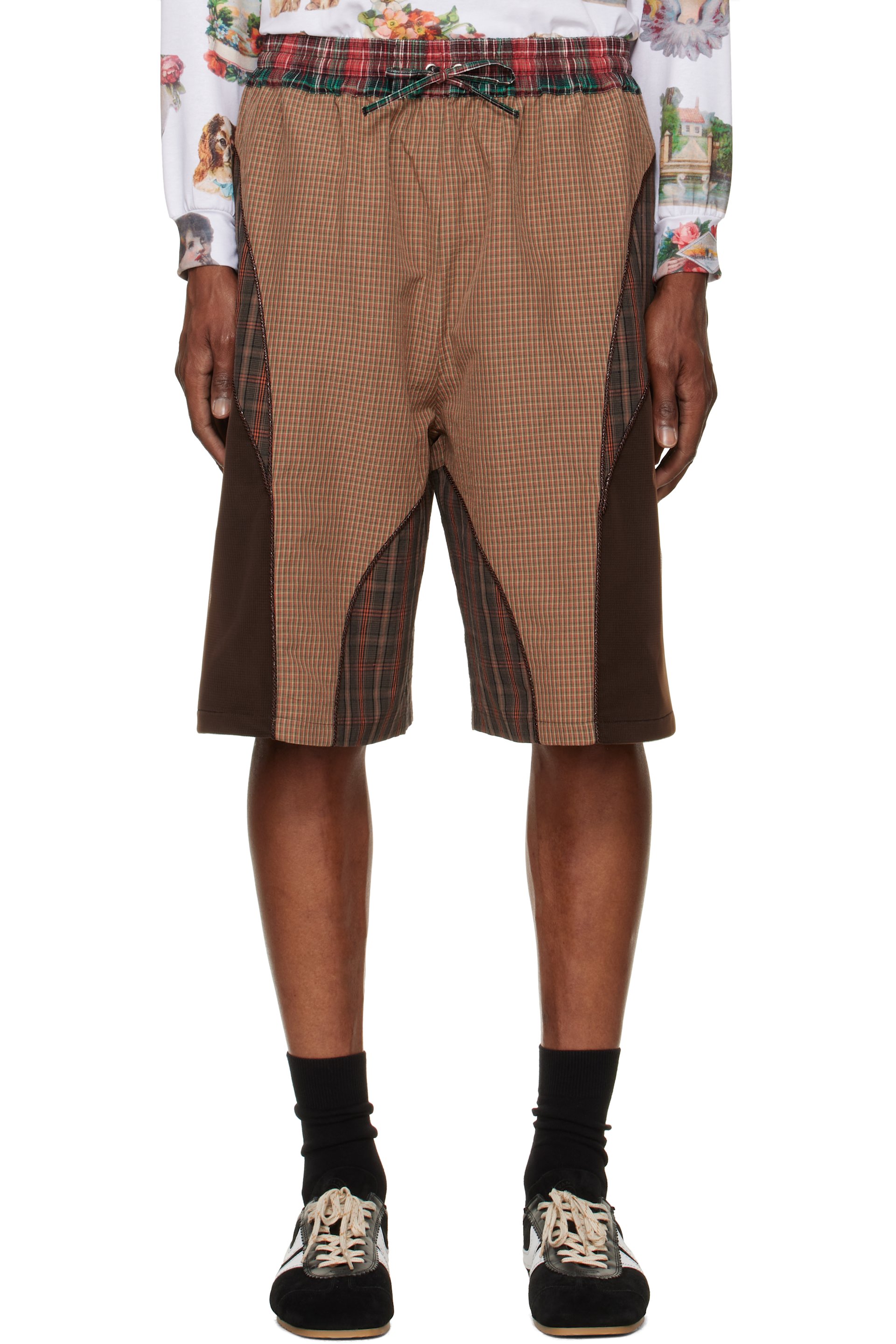 Chopova Lowena - Brown Swoon Shorts