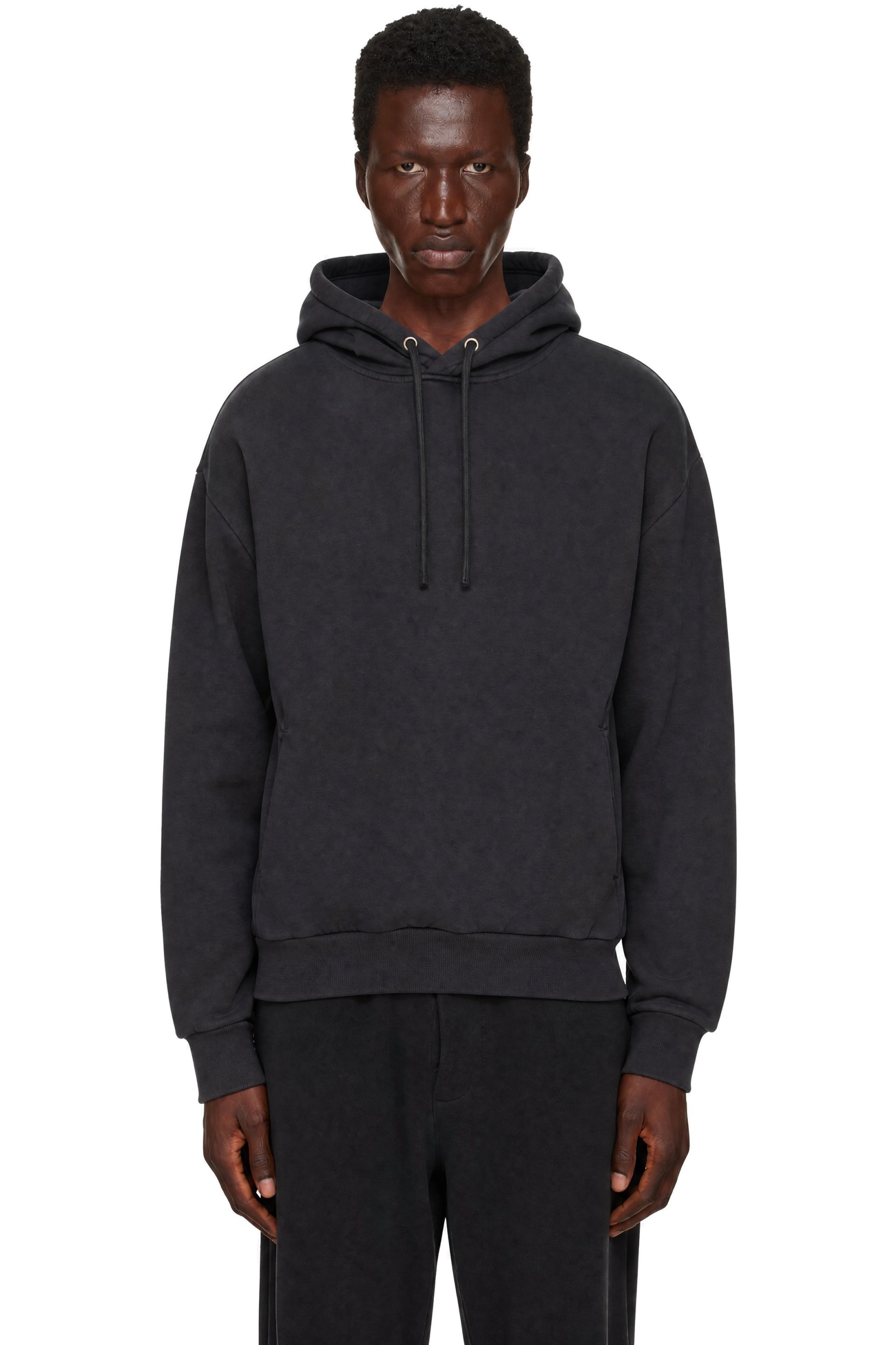 SKIMS - Black Heavyweight Fleece Hoodie