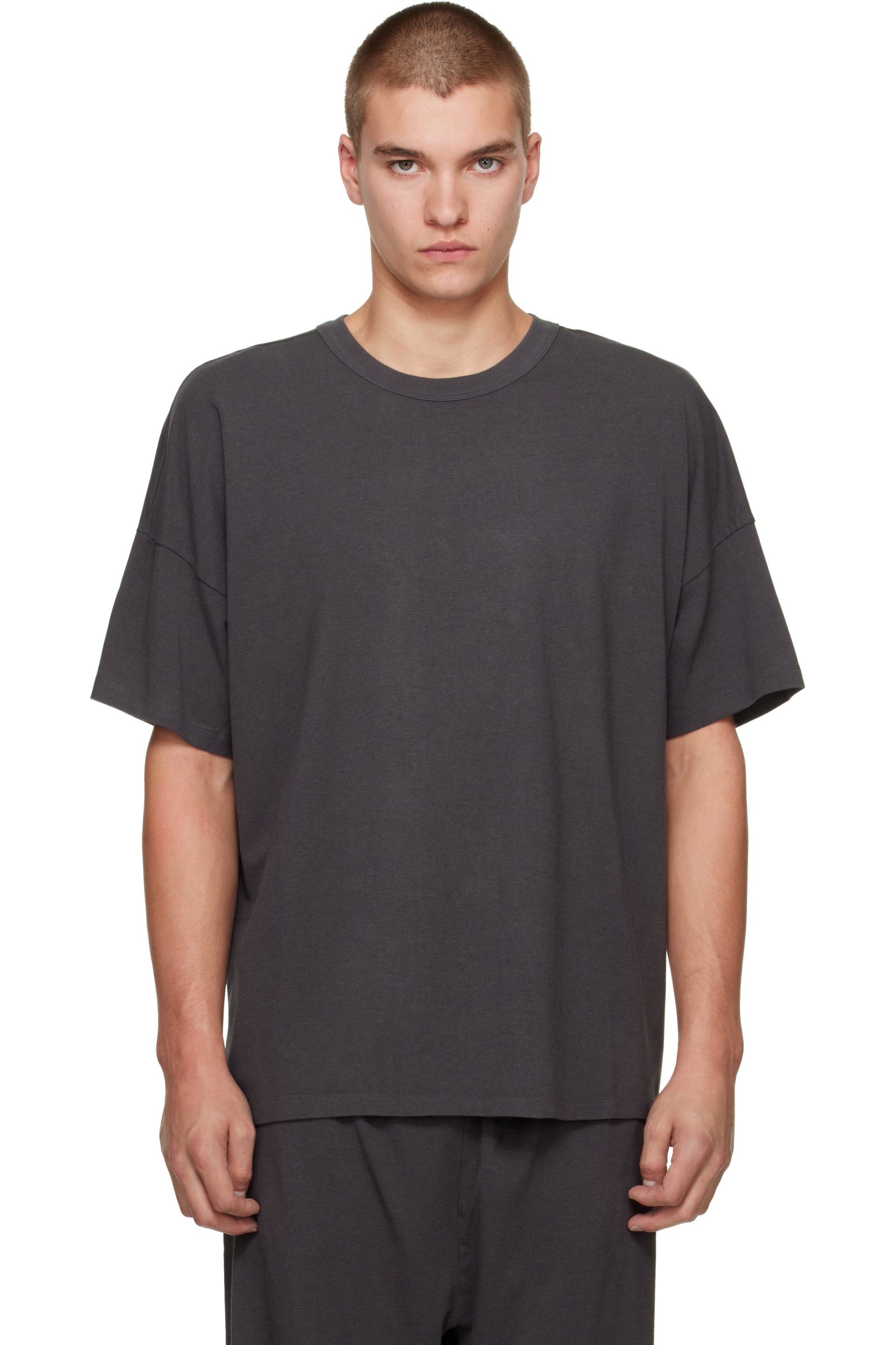SKIMS - Gray Jersey Lounge Oversized T-shirt