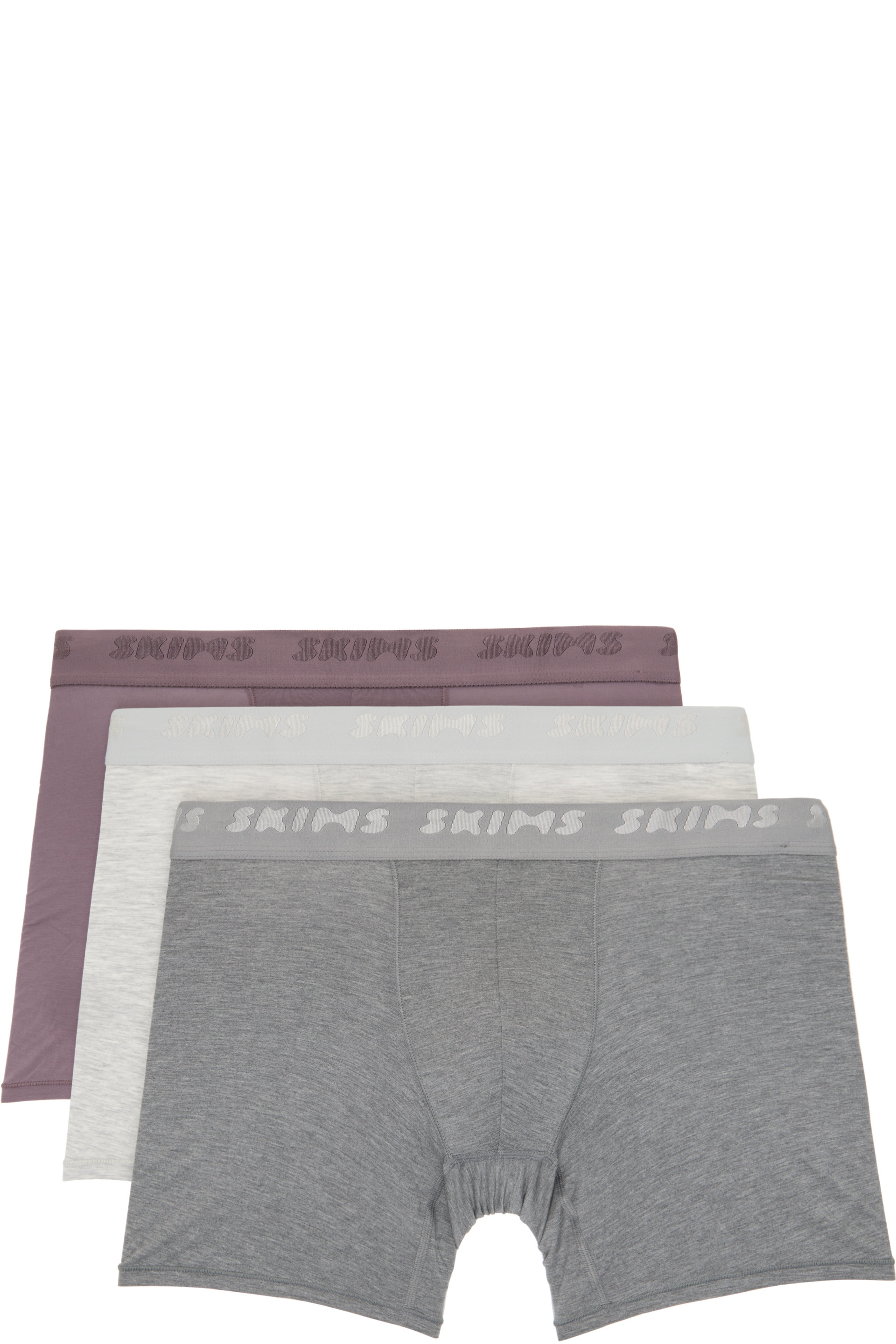 SKIMS - Three-Pack Multicolor SKIMS Stretch 5" Boxer Briefs