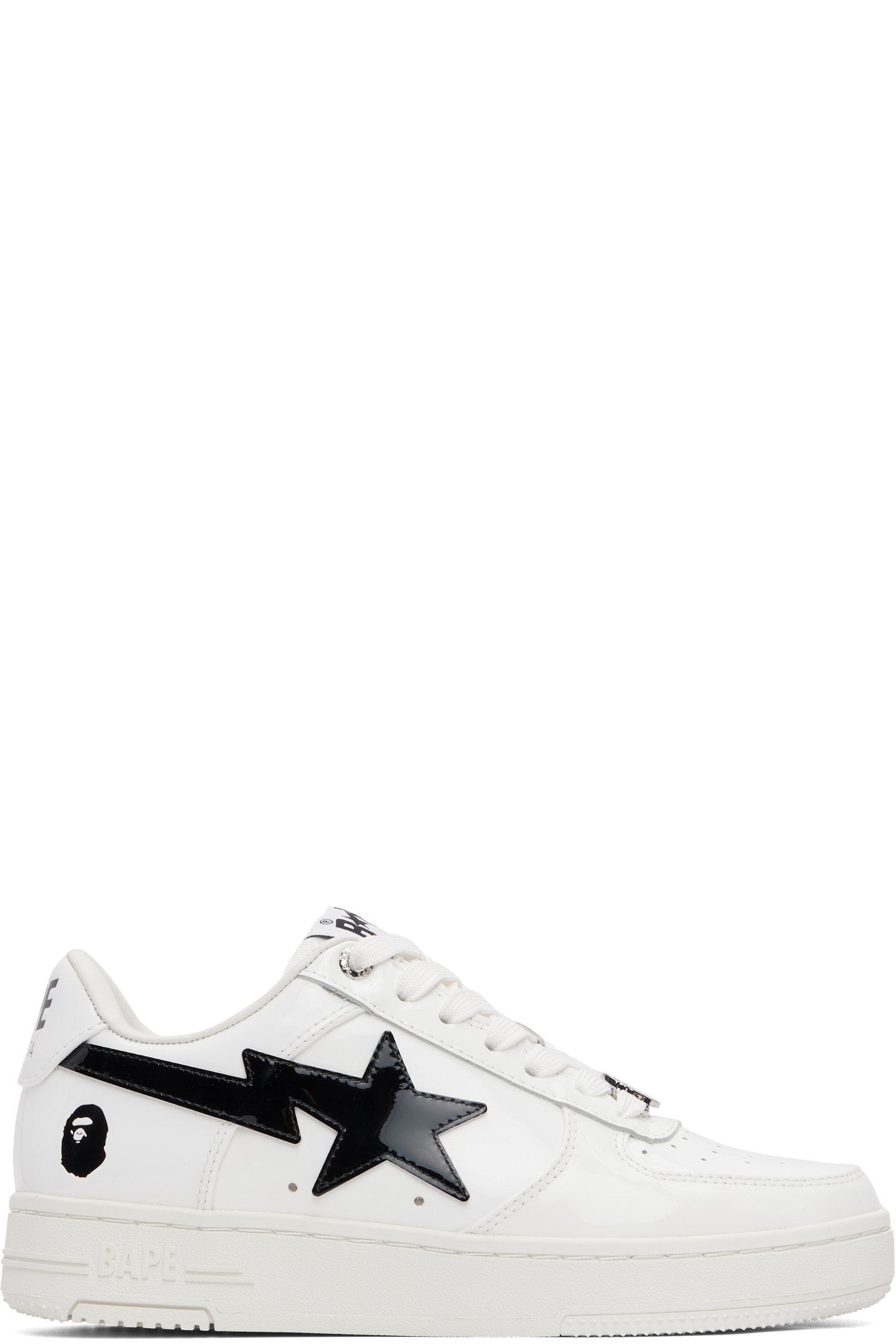 BAPE - White & Black BAPE STA #2 L Sneakers