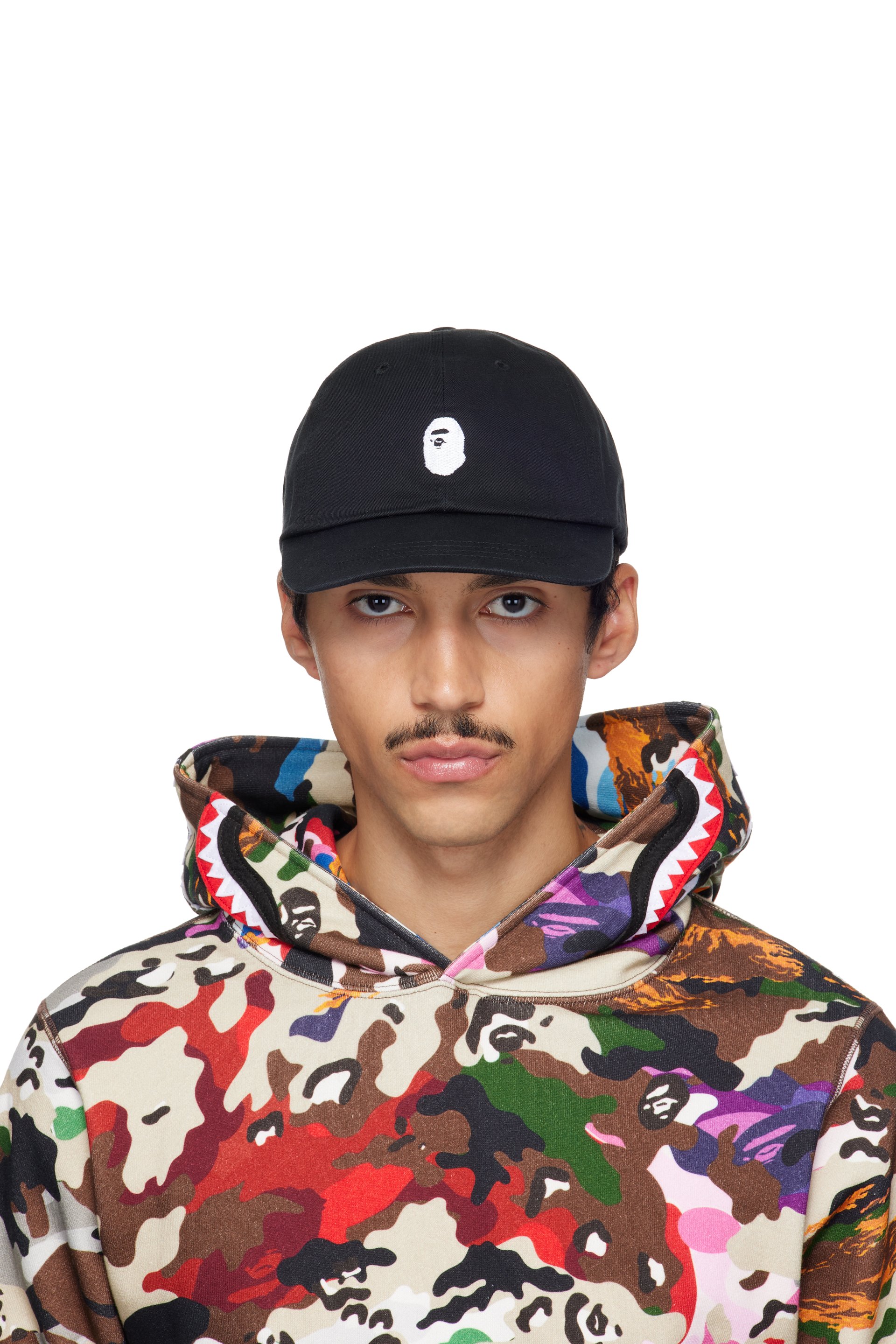 BAPE - Casquette noire à logo