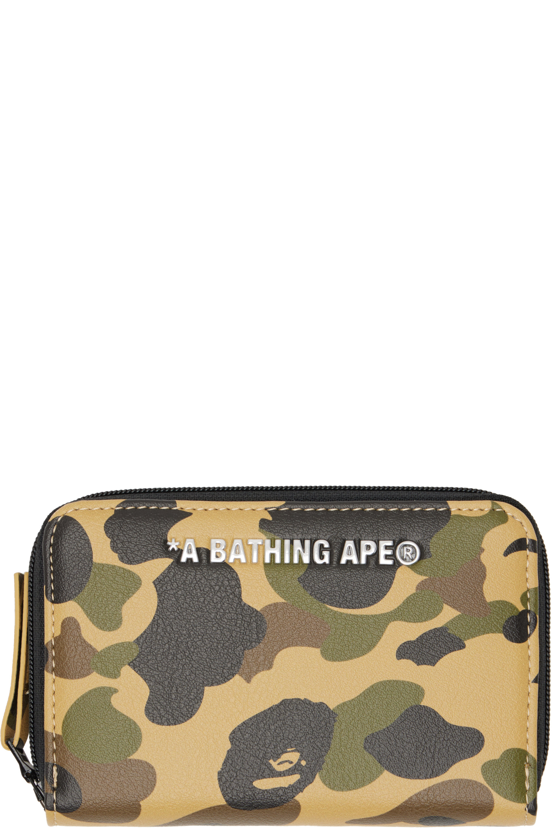 BAPE - Khaki 1st Camo Wallet