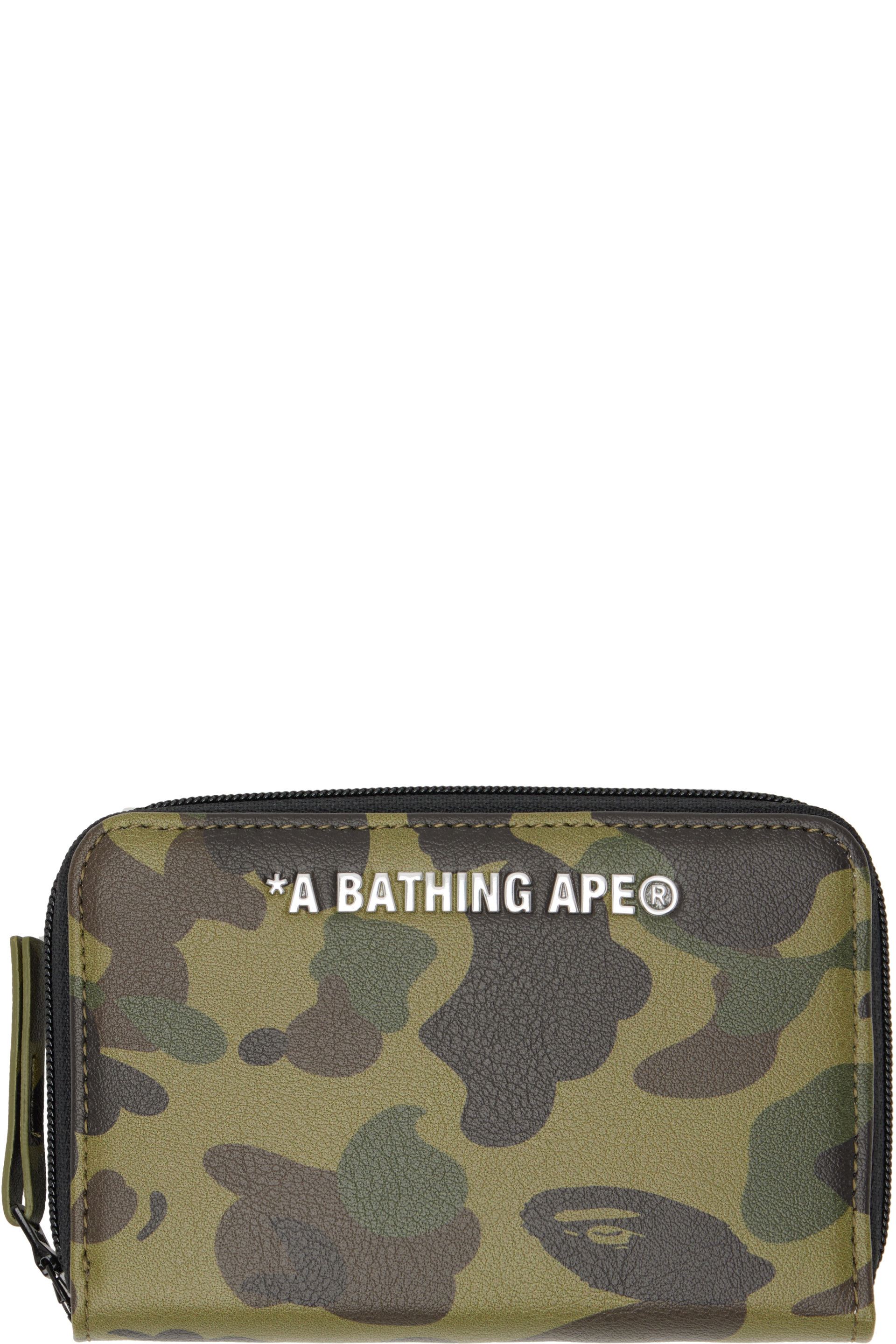BAPE - Khaki 1st Camo Wallet