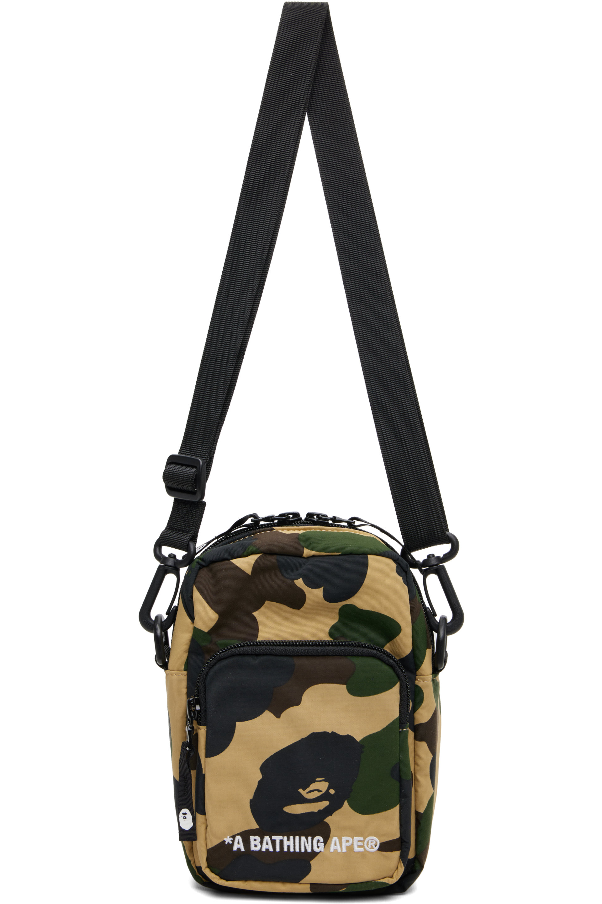 BAPE - Beige 1st Camo Mini Shoulder Satchel
