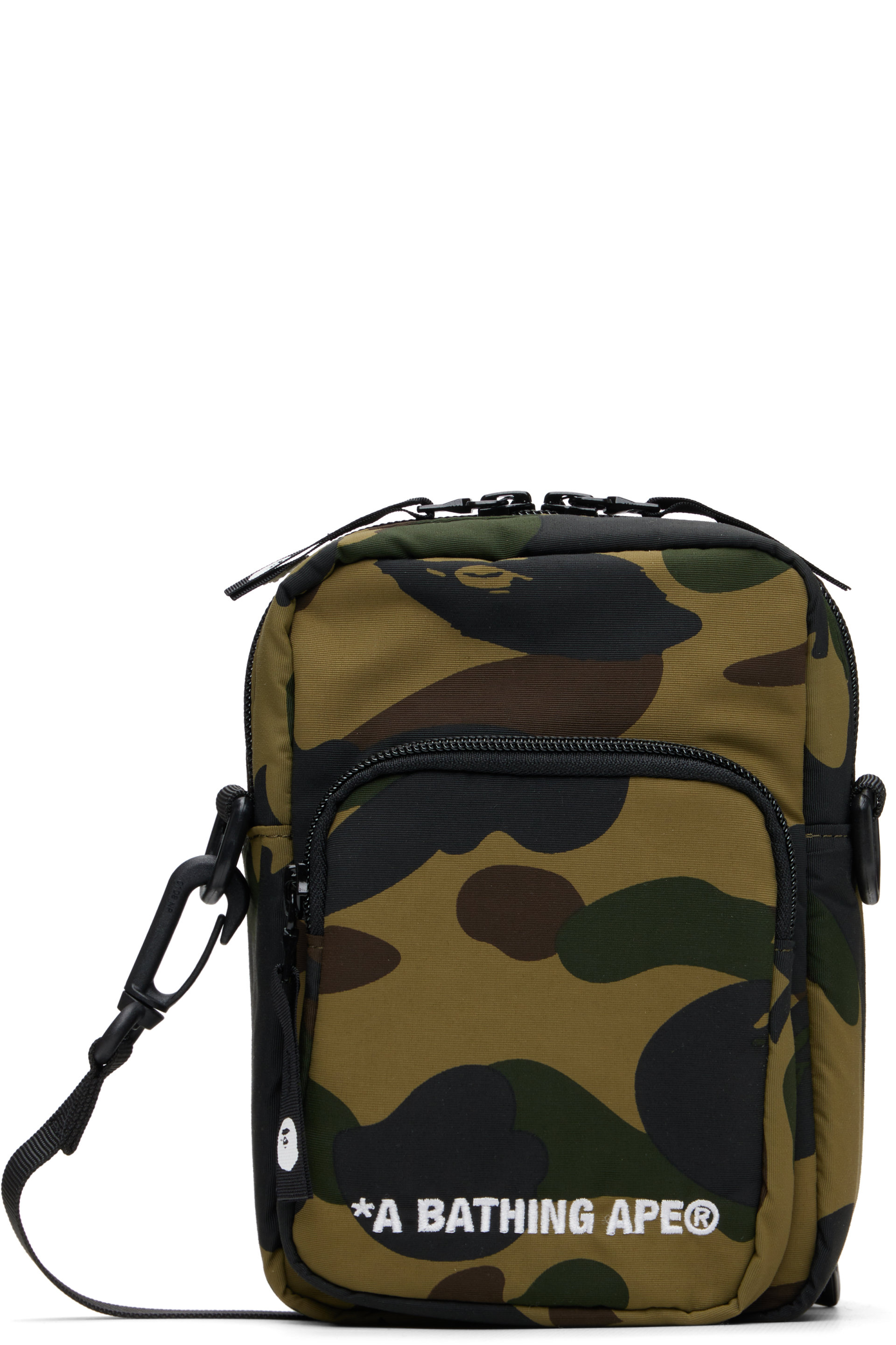 BAPE - Khaki 1st Camp Mini Shoulder Bag