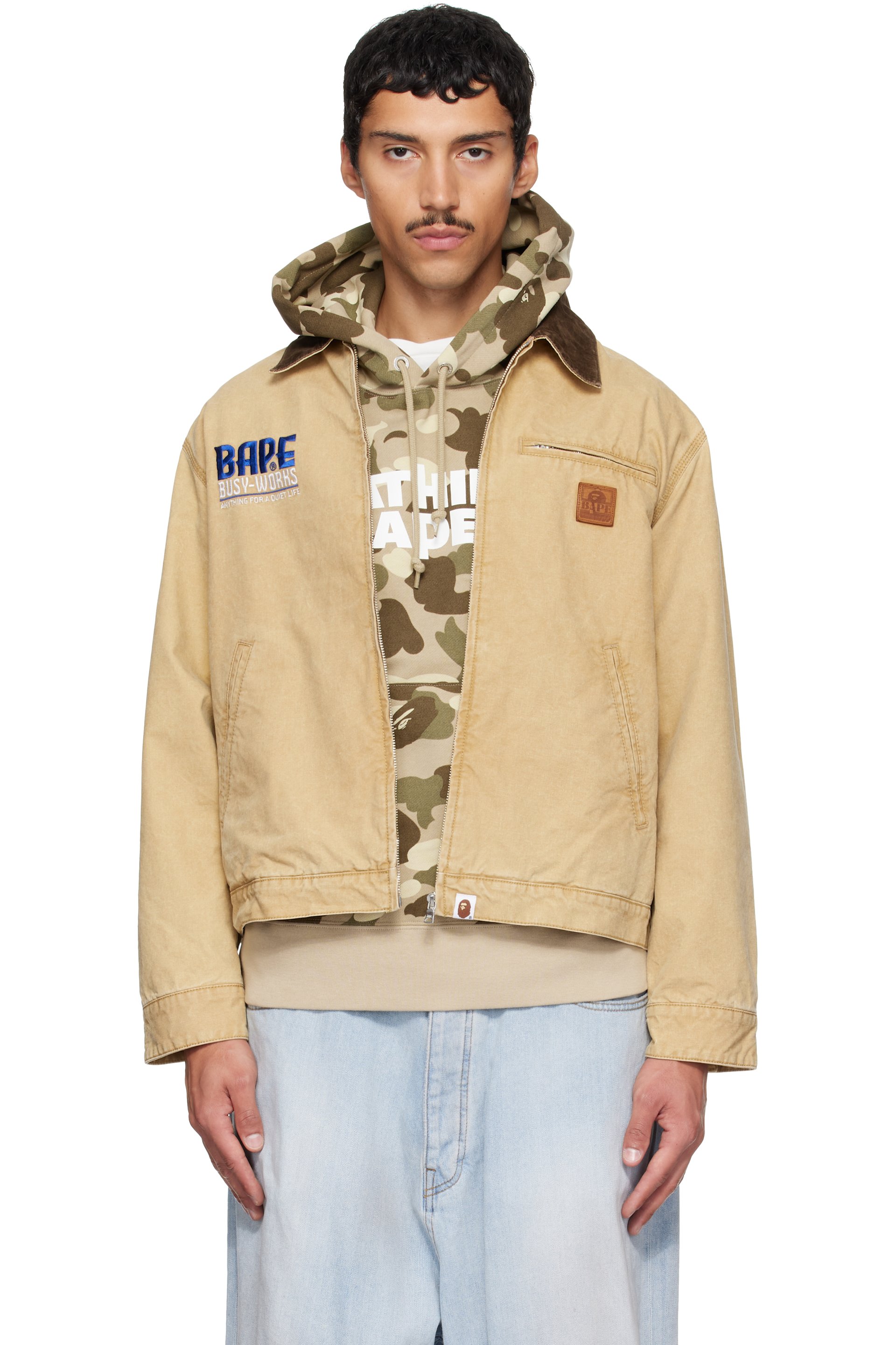 BAPE - Beige Work Jacket