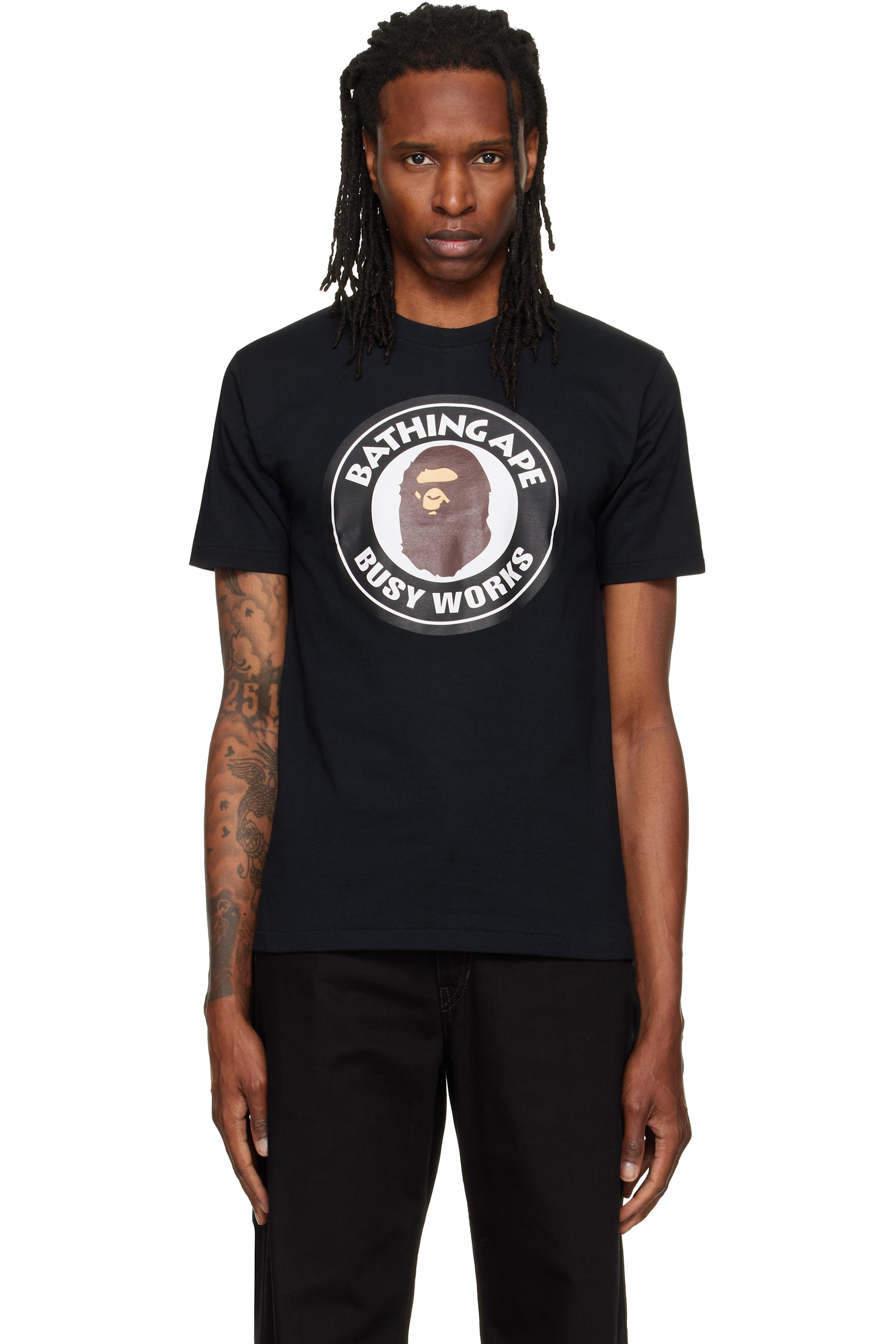 BAPE - T-shirt 'Busy' noir