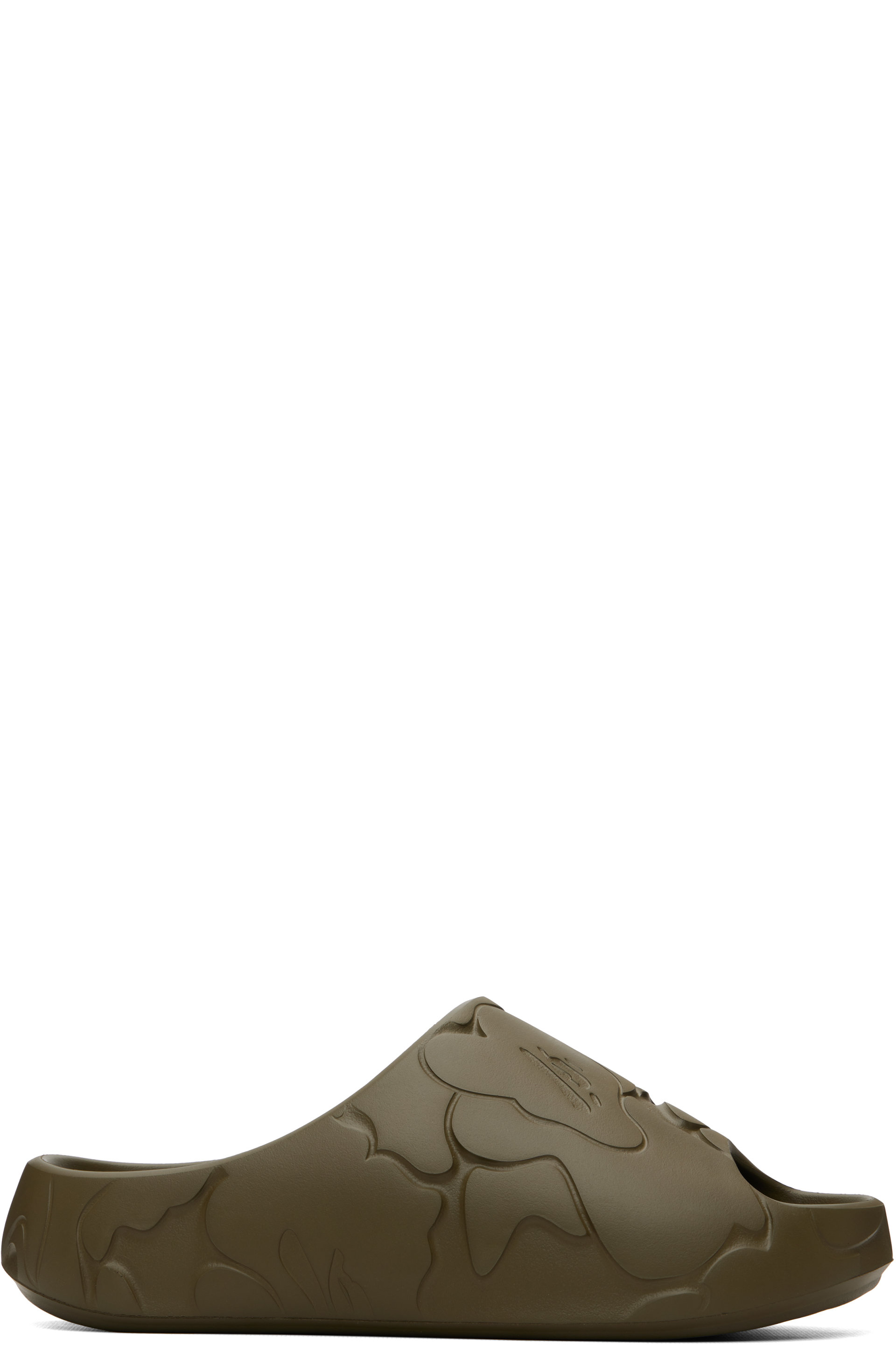 BAPE - Khaki BAPE #1 Slides