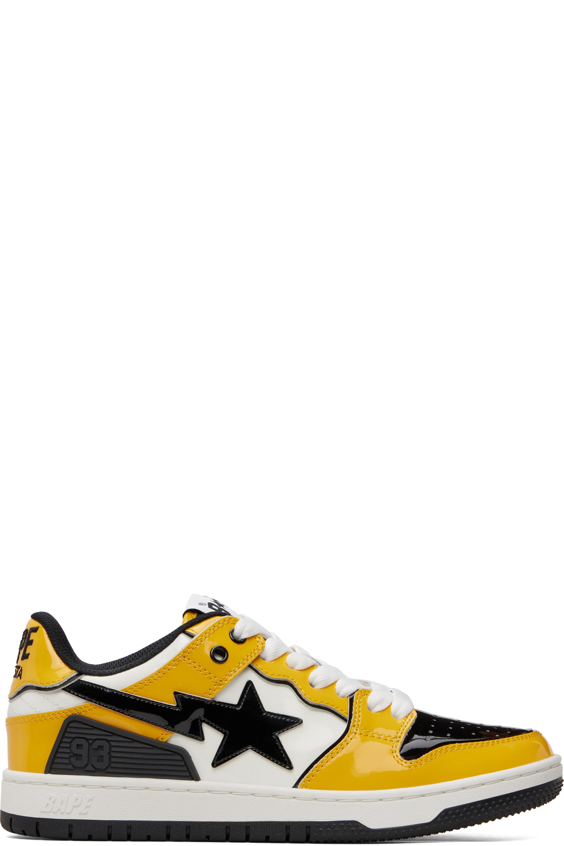 BAPE - Yellow SK8 STA ICON #1 M2 Sneakers