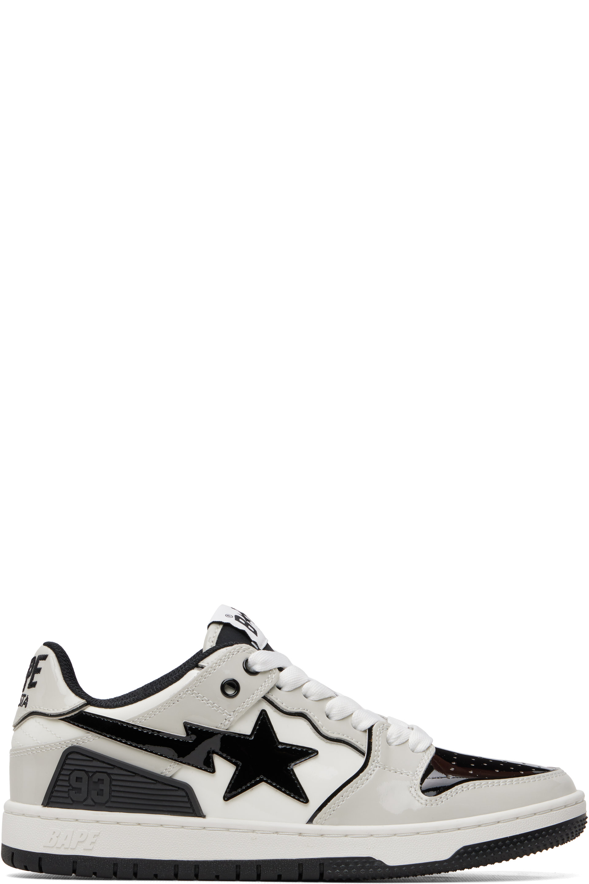 BAPE - Gray SK8 STA ICON #1 M2 Sneakers