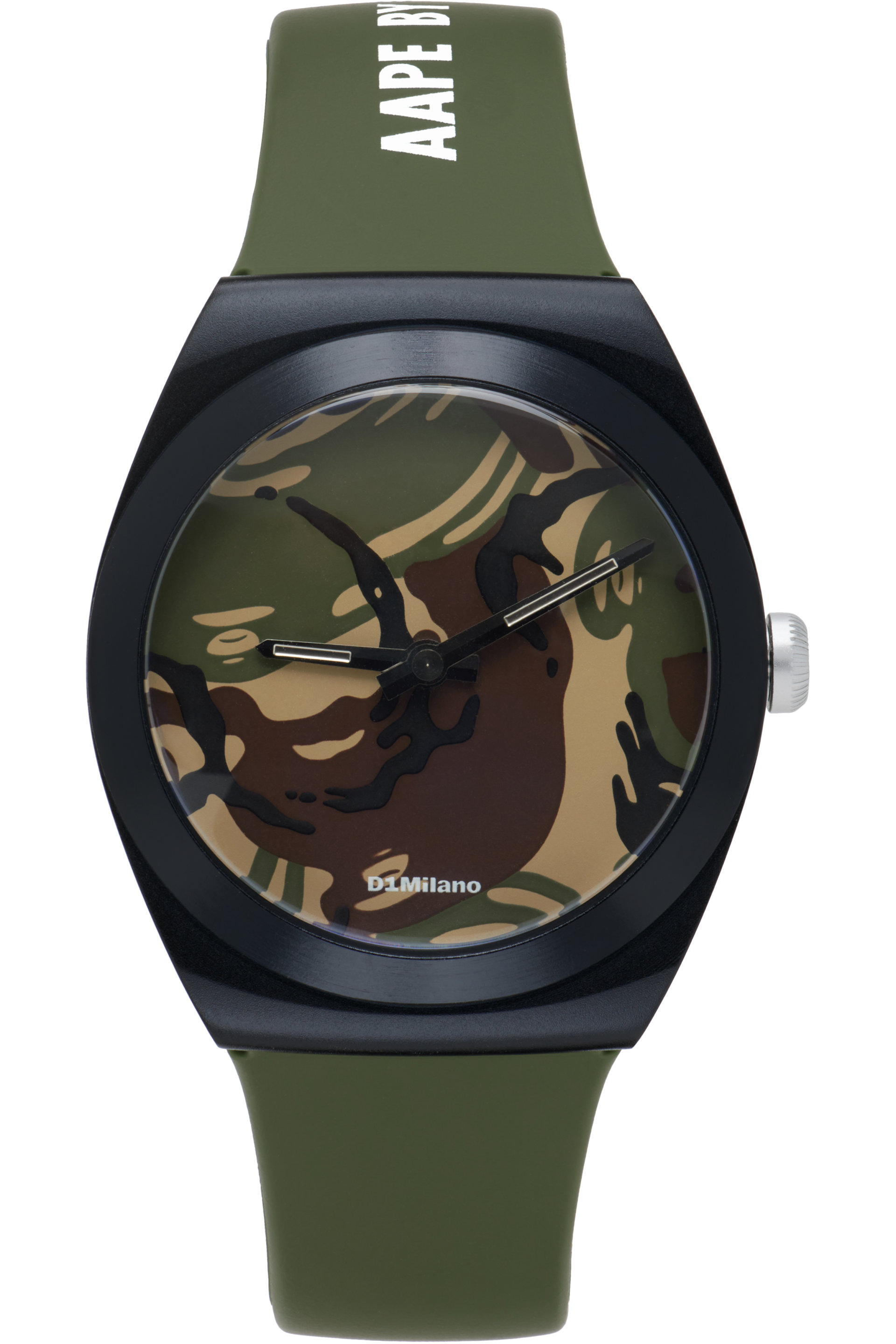 AAPE by A Bathing Ape - D1 Milano Edition Camo Canva Watch