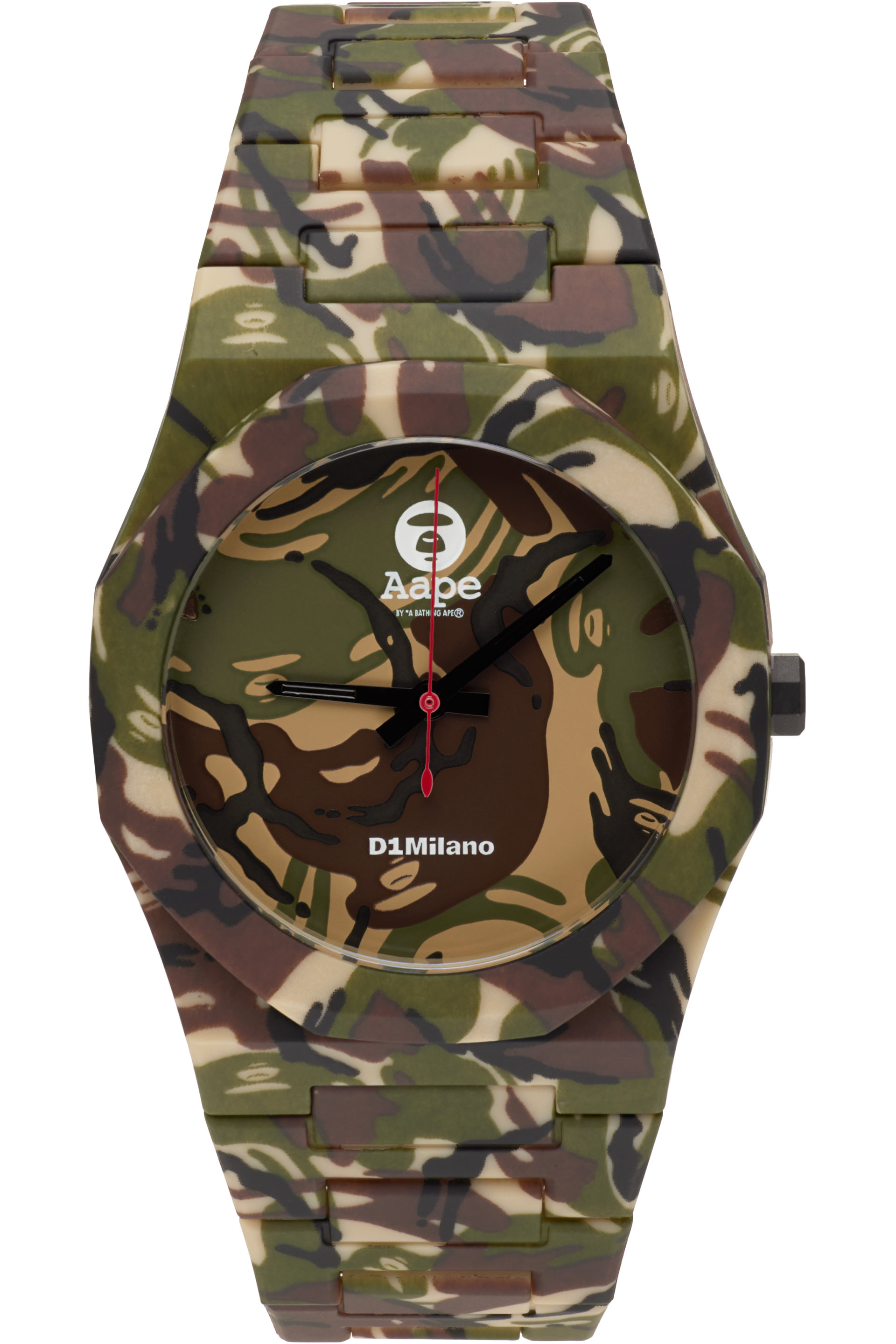 AAPE by A Bathing Ape - D1 Milano Edition Camo Carbon Watch
