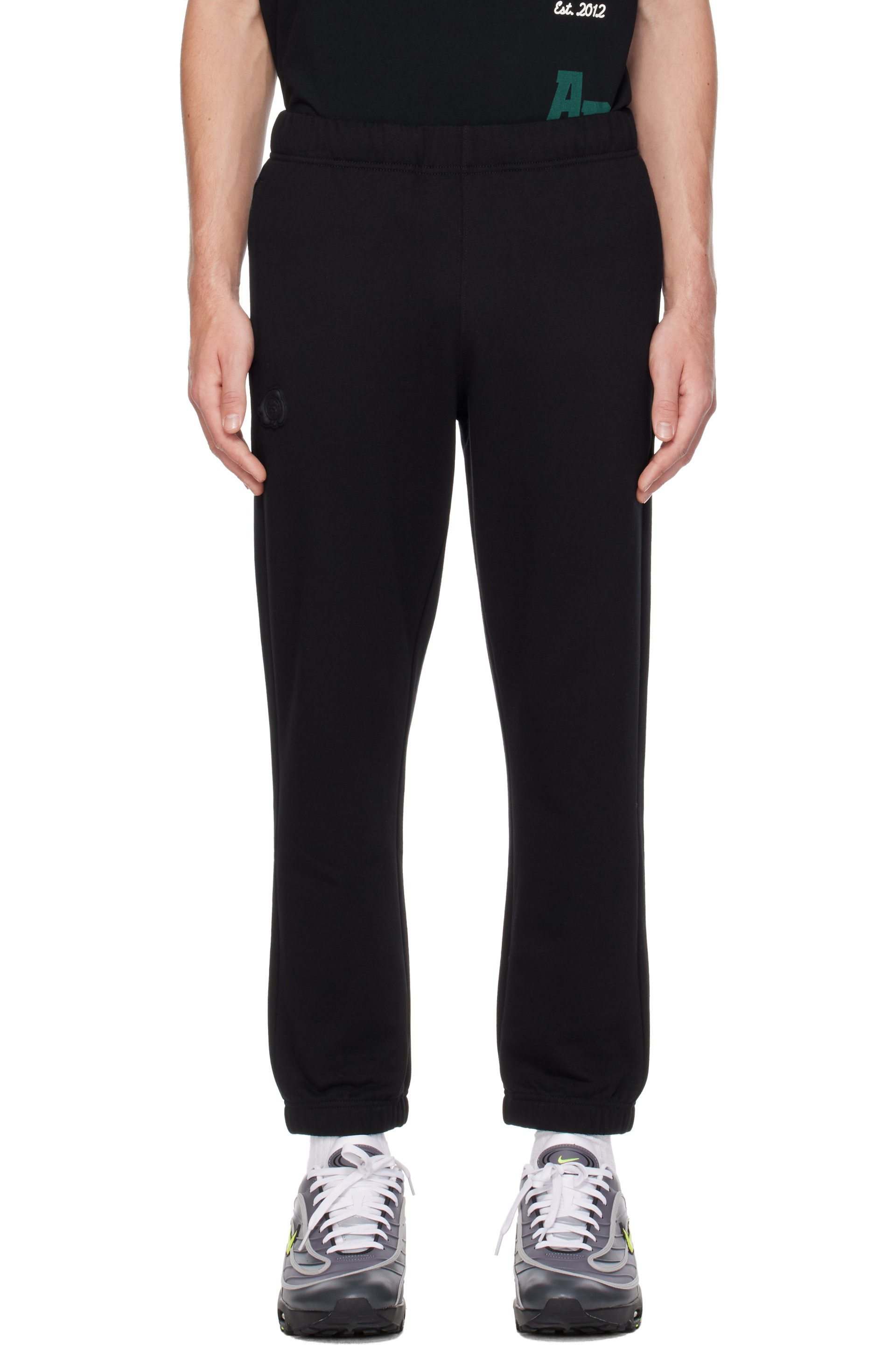 AAPE by A Bathing Ape - Black Basic Sweatpants