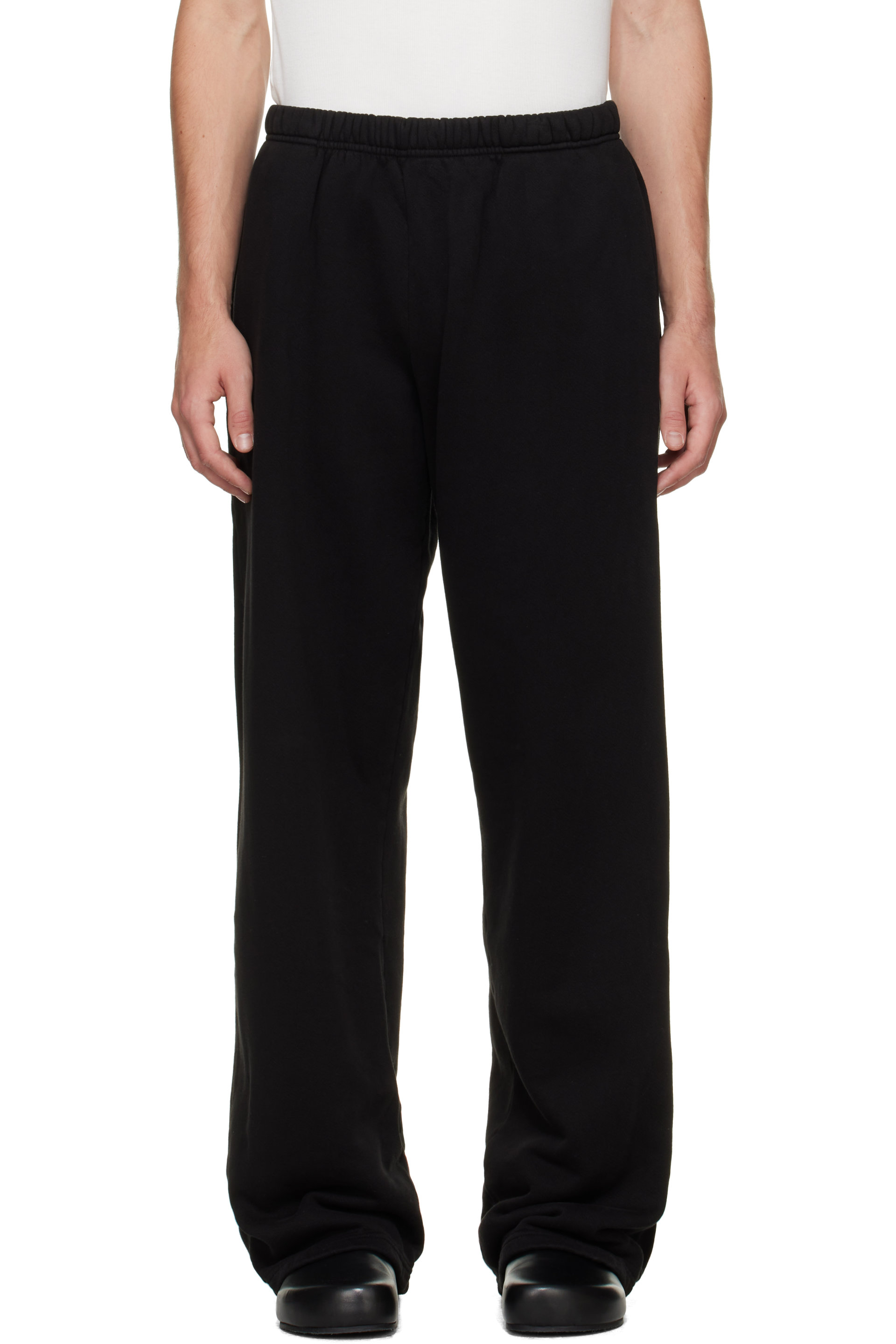 Les Tien - Black Heavyweight Puddle Sweatpants