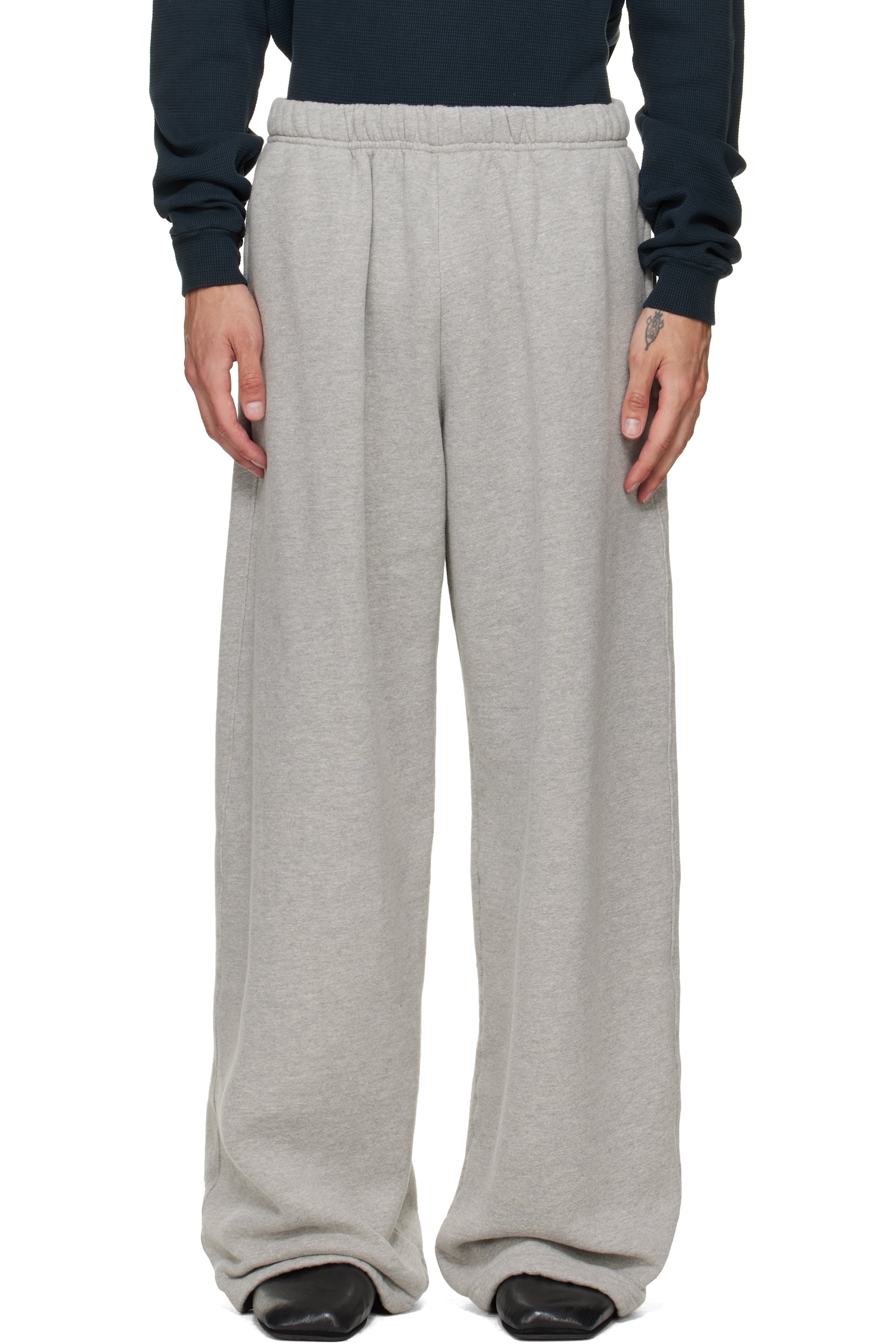 Les Tien - Gray Heavyweight Party Sweatpants