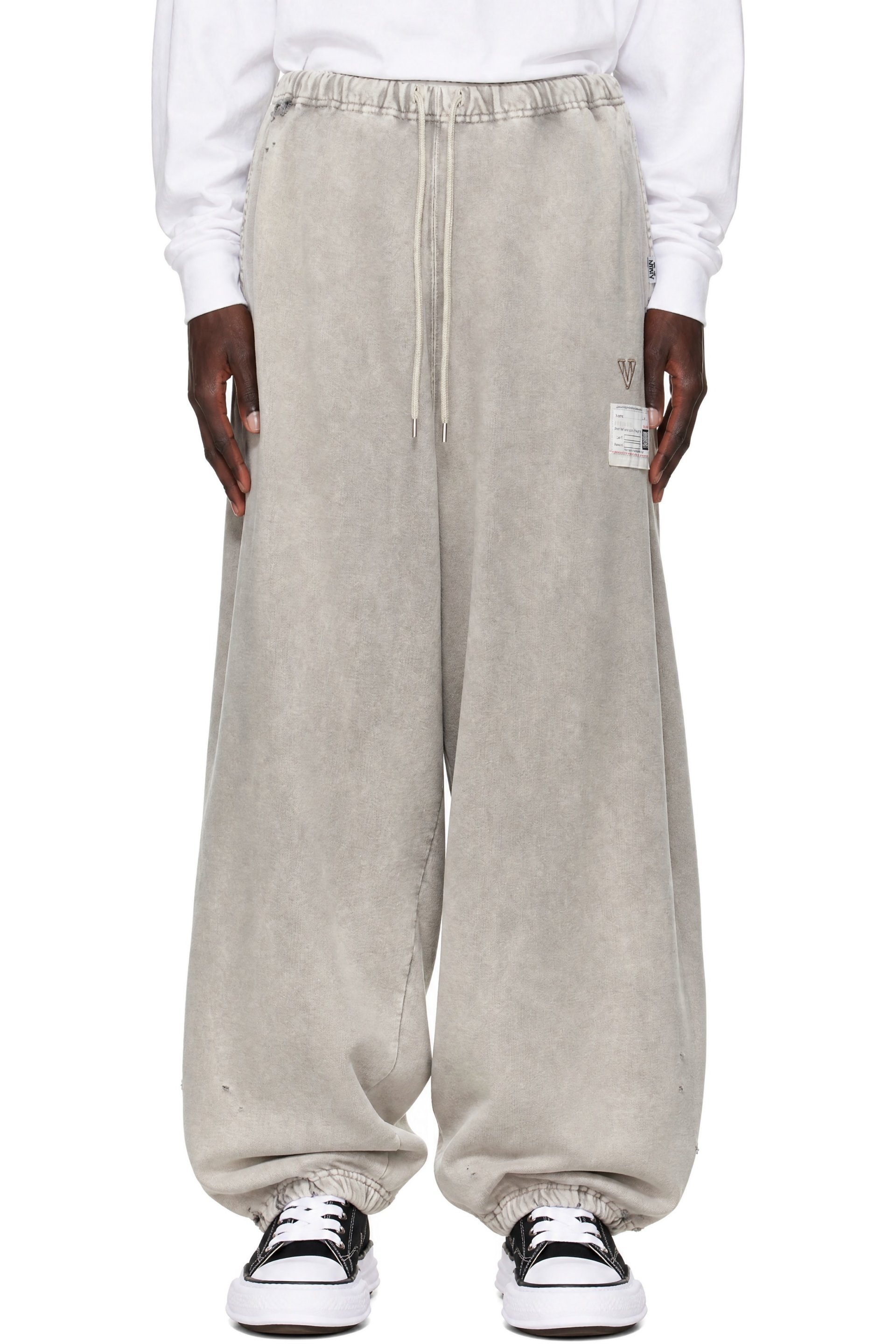 Maison MIHARA YASUHIRO - Gray Bleached Sweatpants