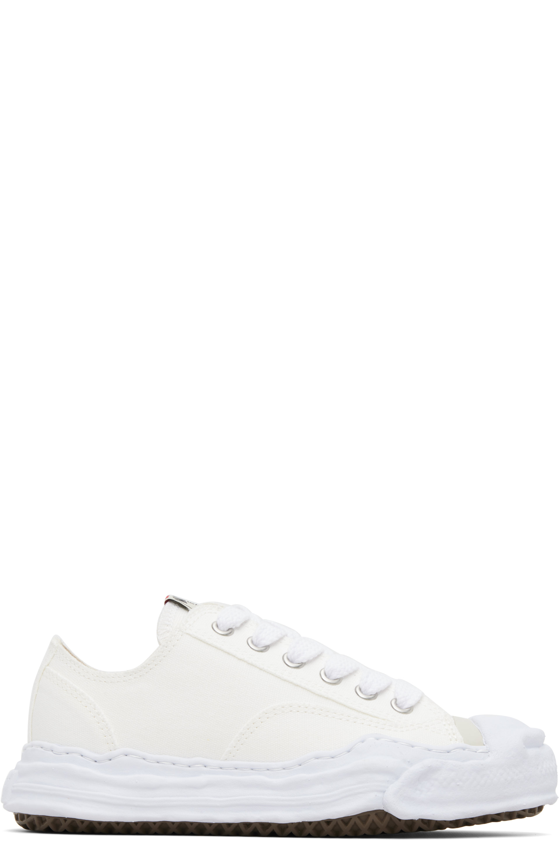 Maison MIHARA YASUHIRO - Off-White 'Hank' OG Sole Canvas Low-Top Sneakers