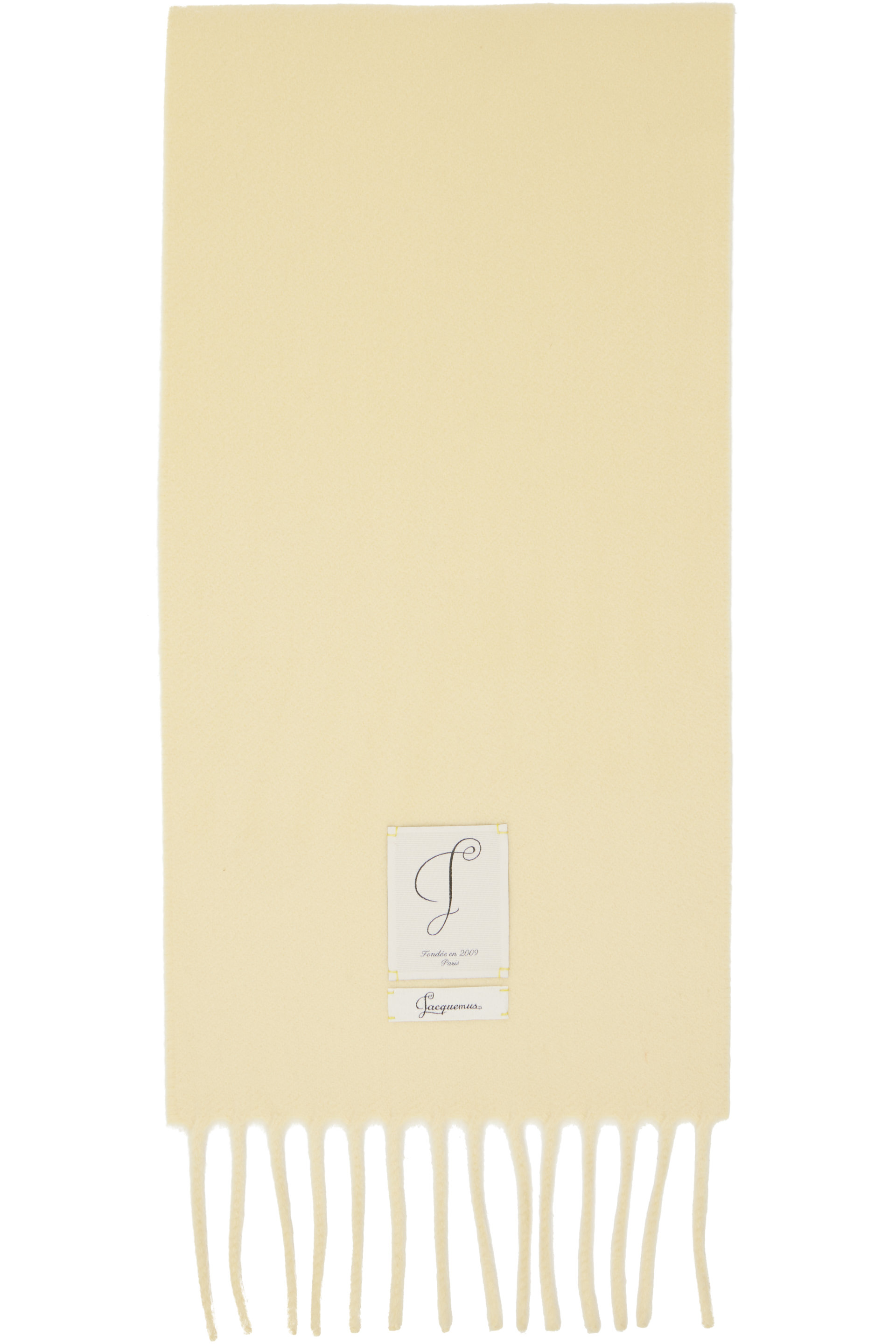 JACQUEMUS - Écharpe Cavallo jaune