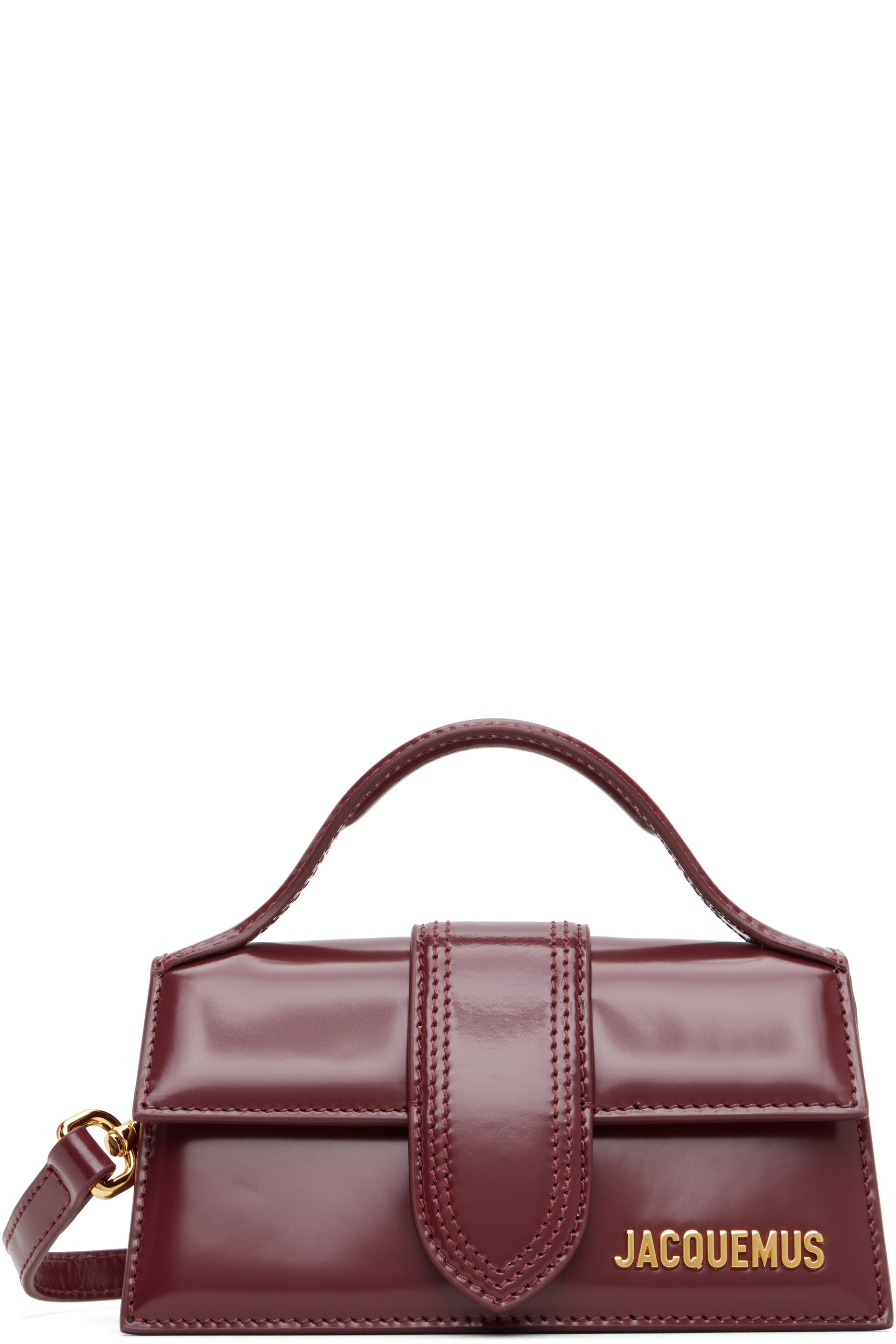 JACQUEMUS - Sac Bambino bourgogne