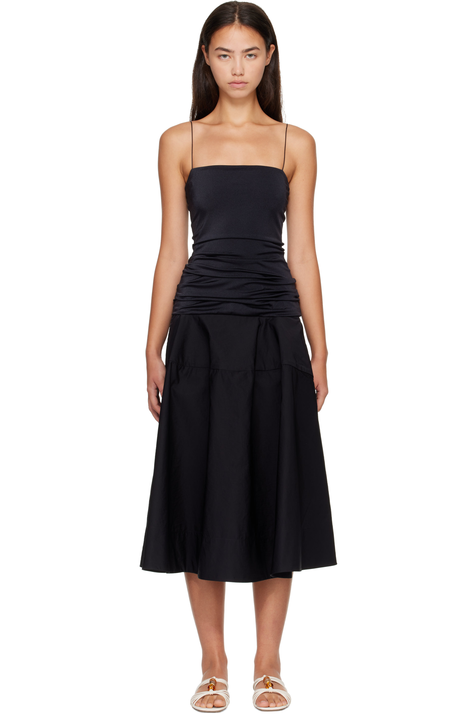 JACQUEMUS - Black 'The Paradiso' Midi Dress