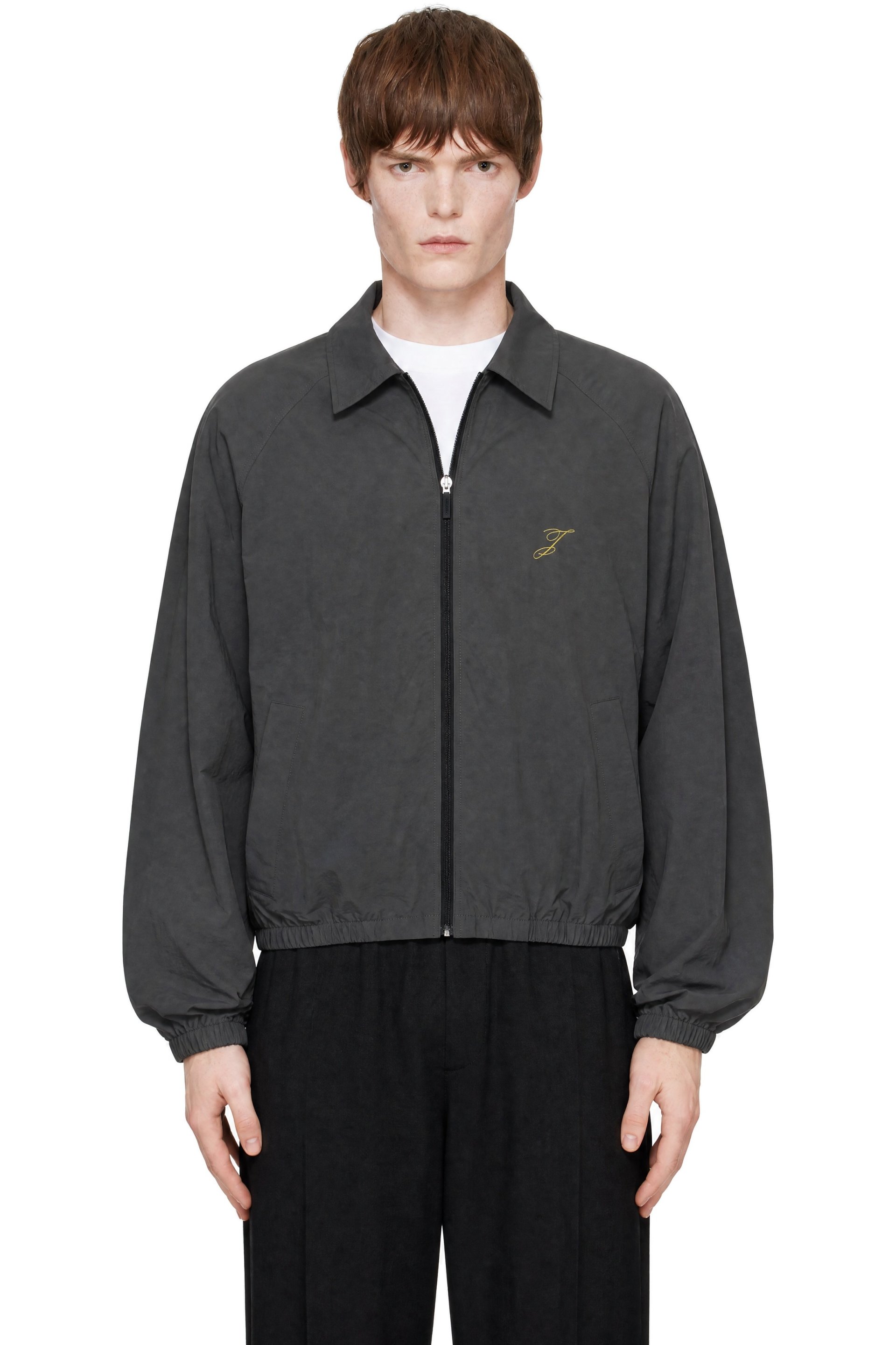 JACQUEMUS - Blouson coupe-vent gris