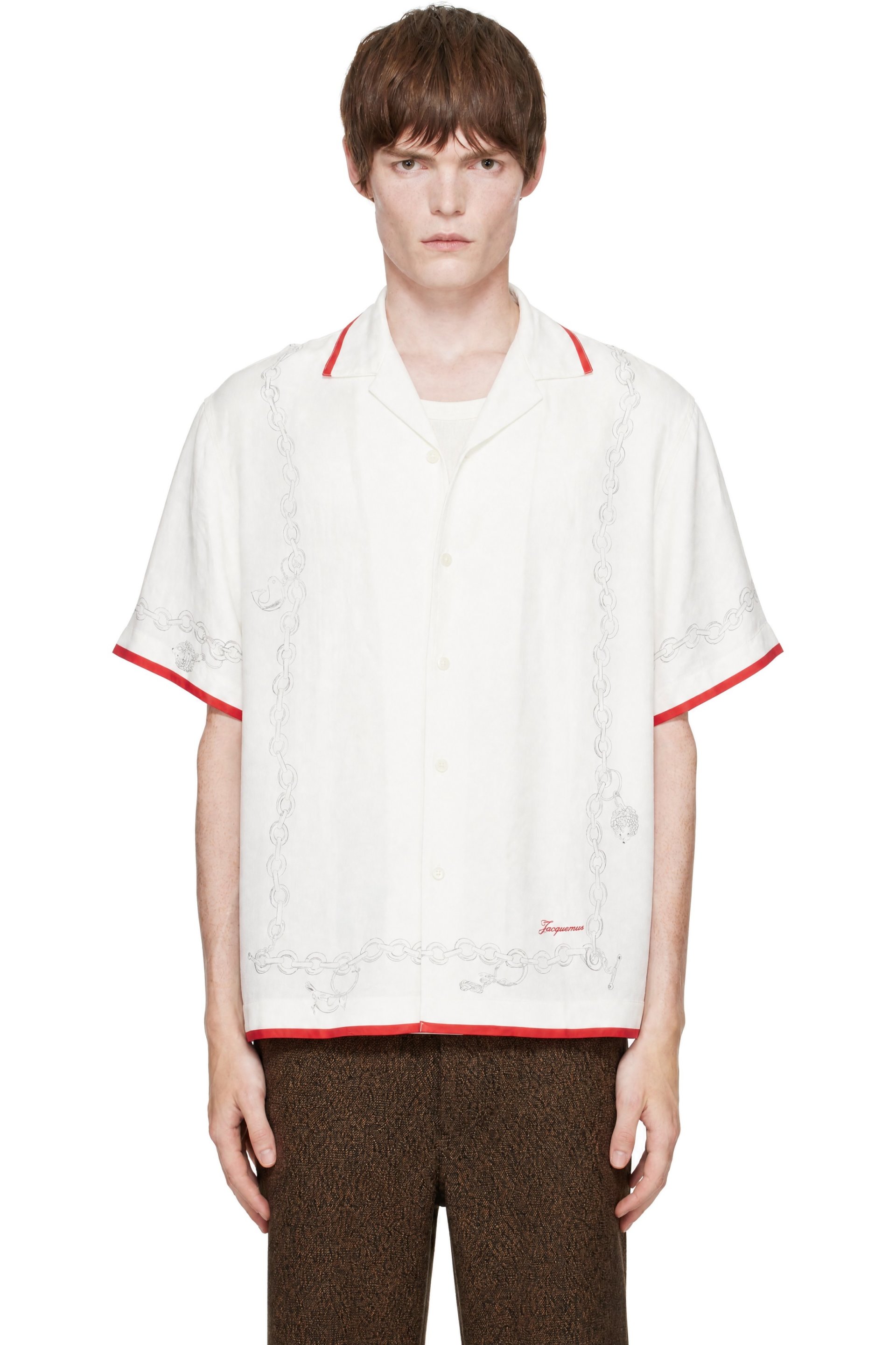 JACQUEMUS - Chemise Cocktail blanche
