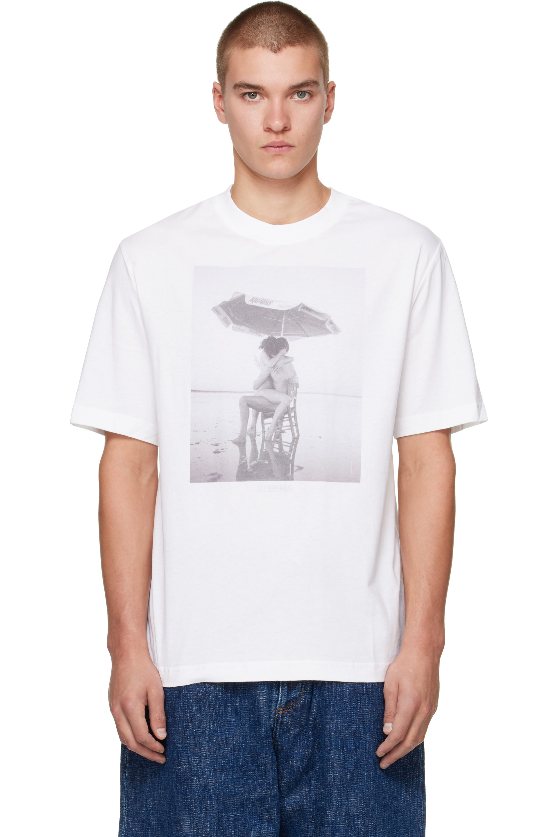 JACQUEMUS - White 'The Campagne' T-shirt