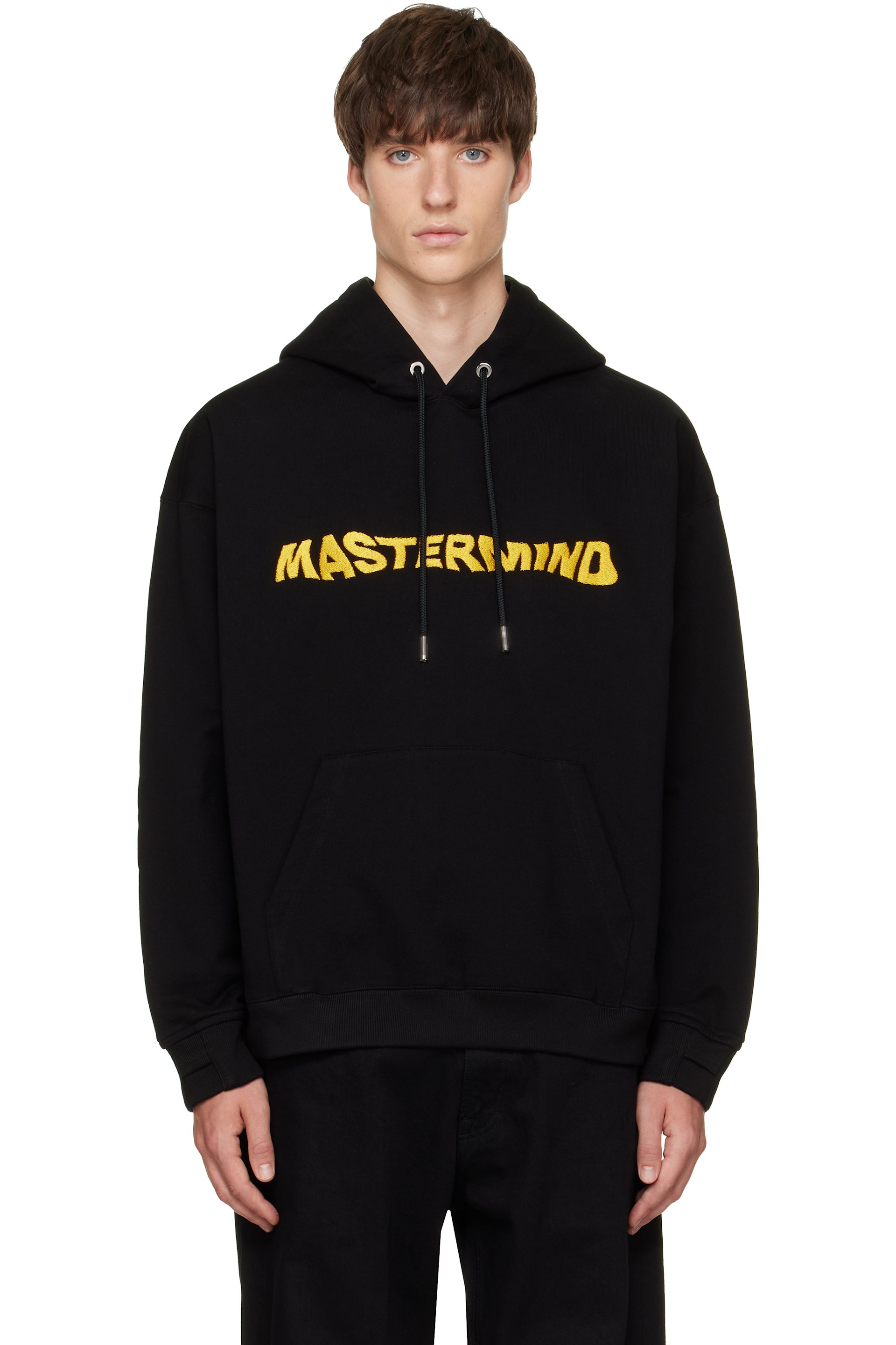 mastermind JAPAN - Black Whimsical Skull Hoodie