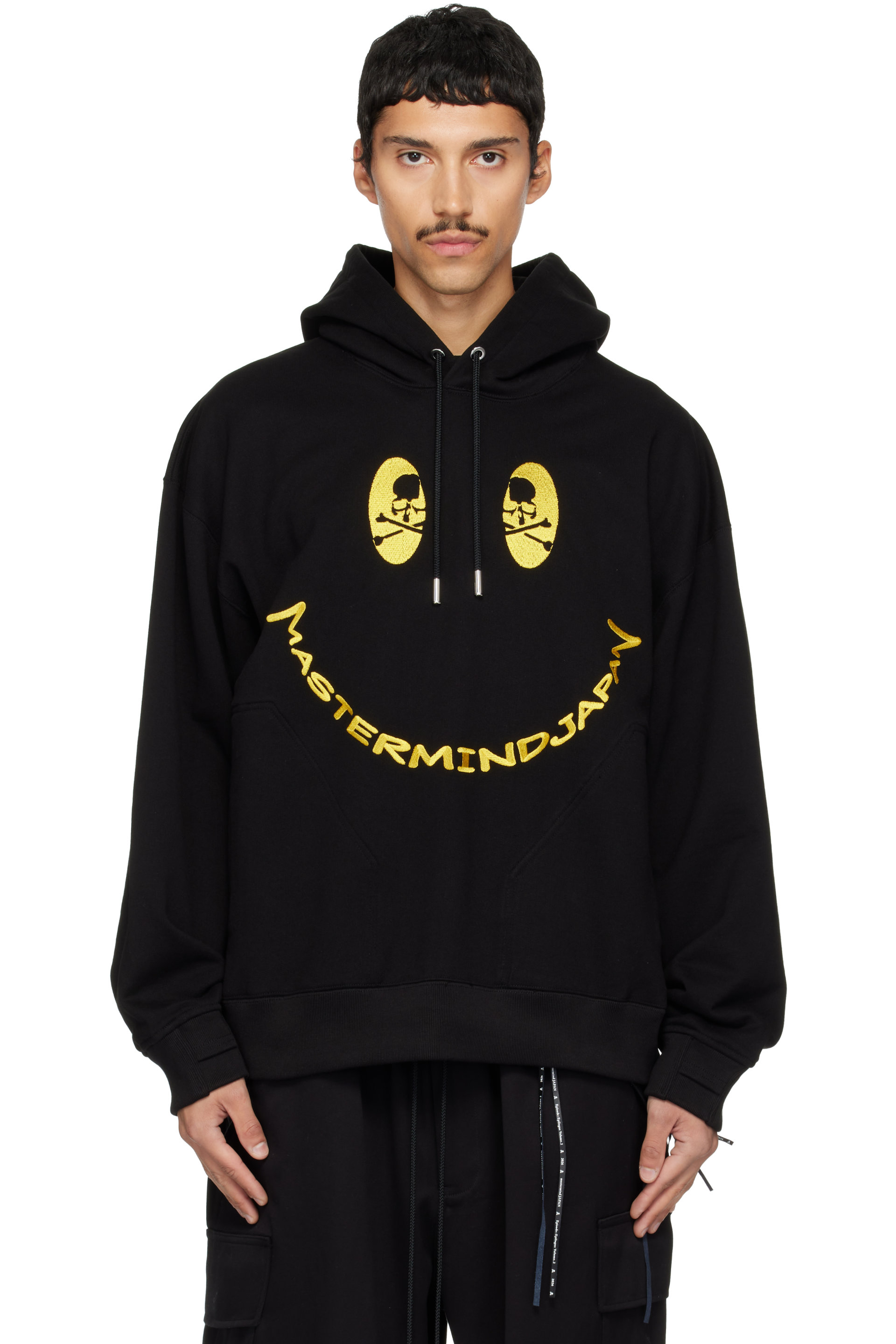 mastermind JAPAN - Black Smily Hoodie