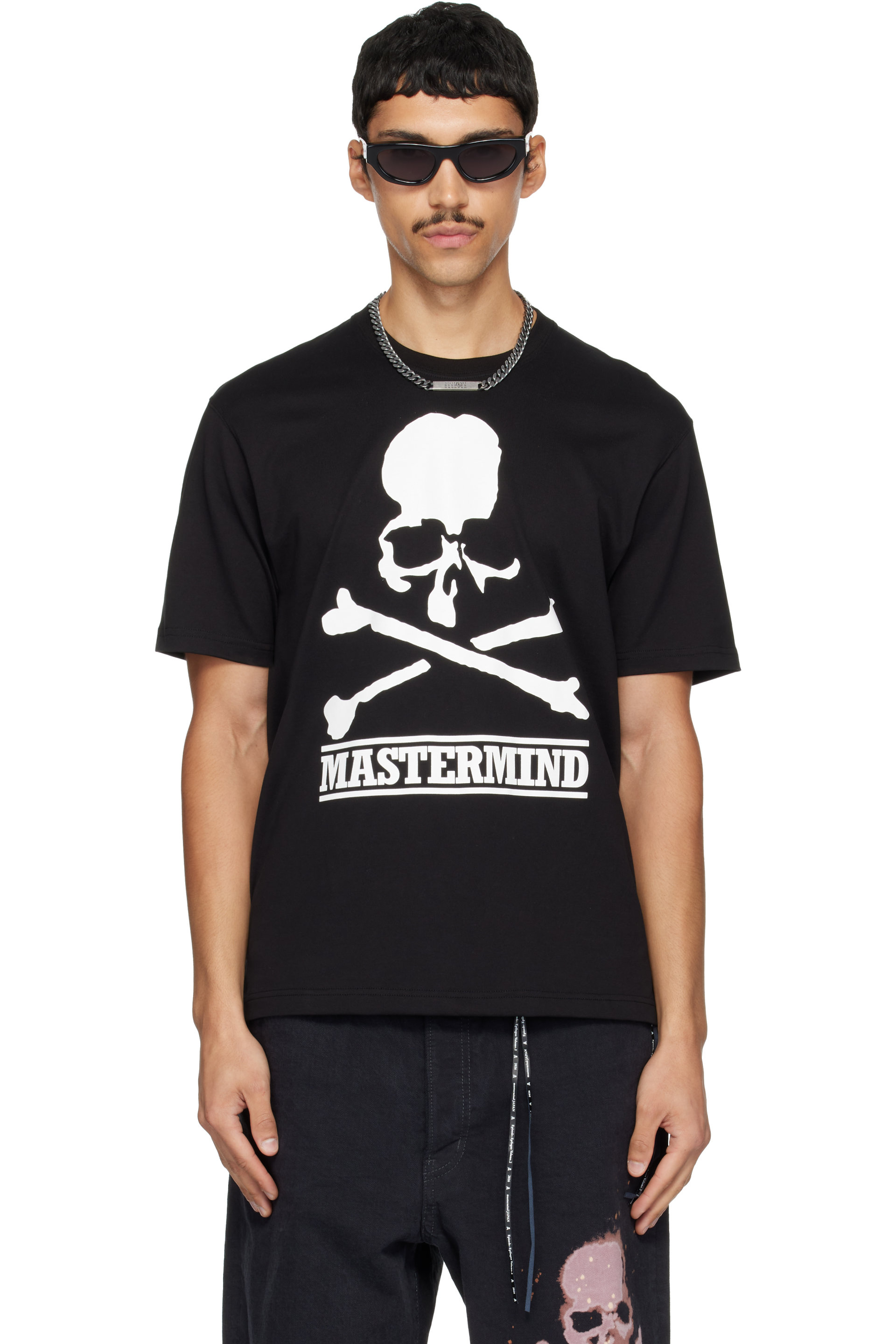 mastermind JAPAN - Black MJ Bold Logo S/S T-shirt