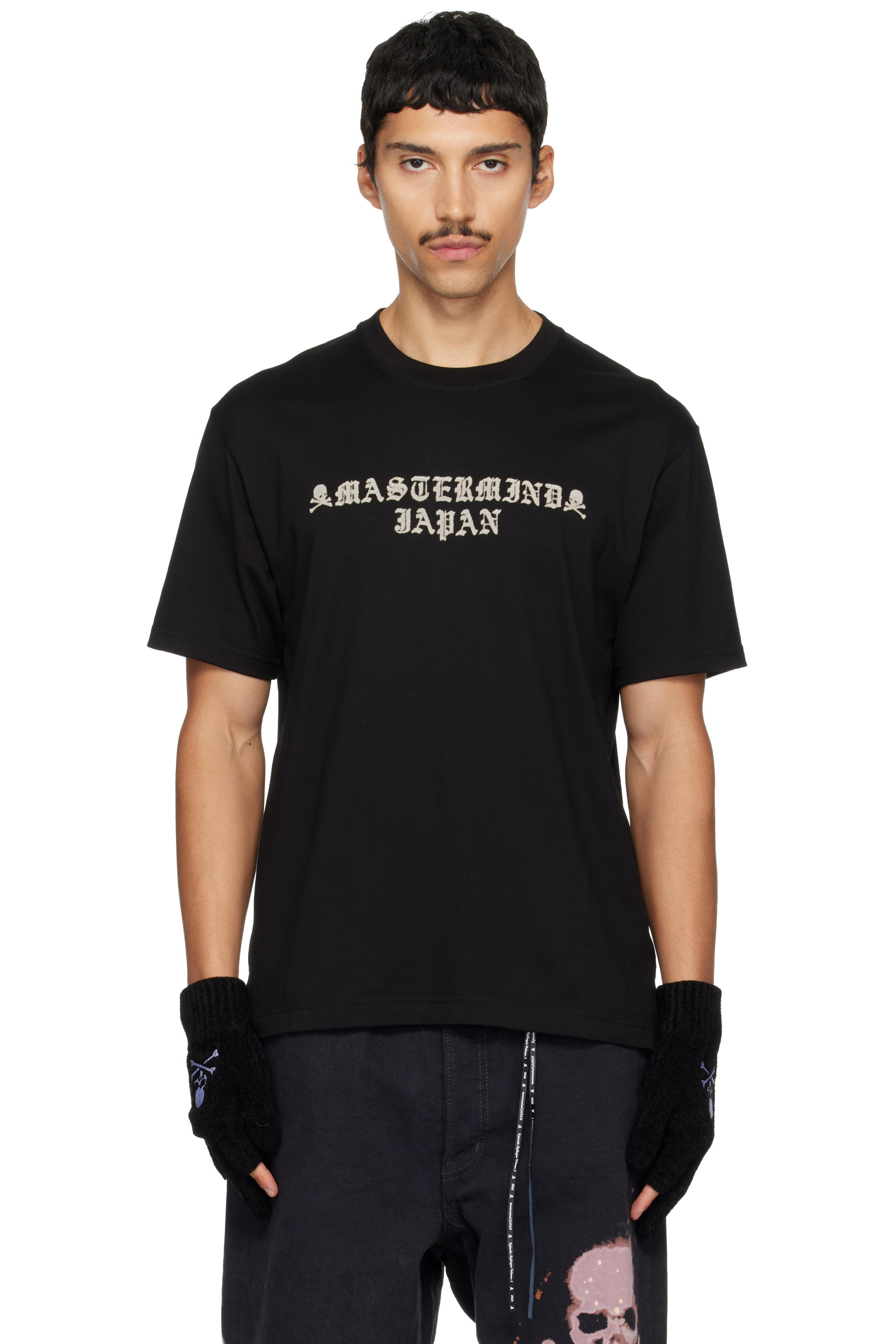 mastermind JAPAN - Black MJ Former OG S/S T-shirt