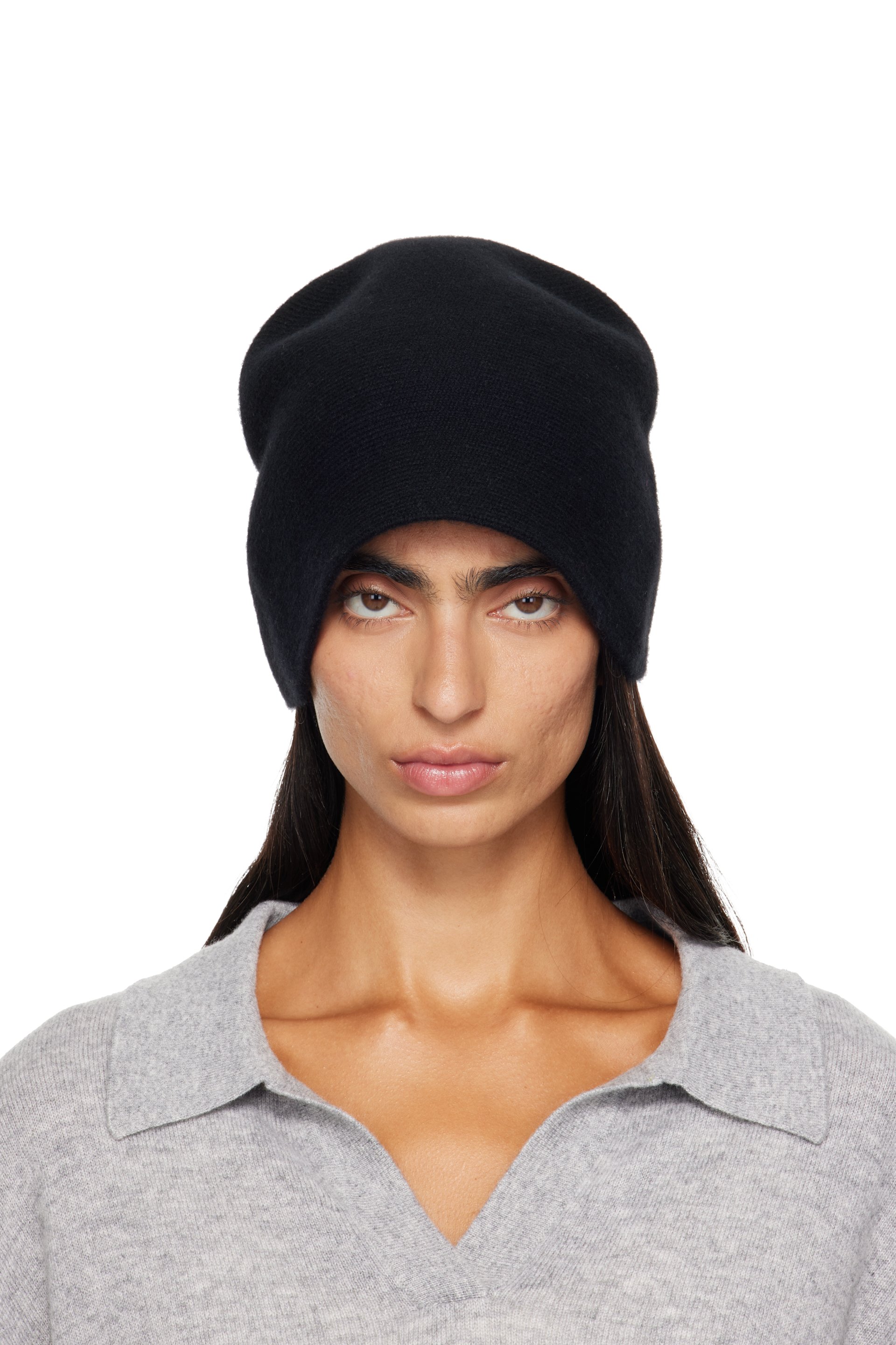 LISA YANG - Black Birgitte Beanie