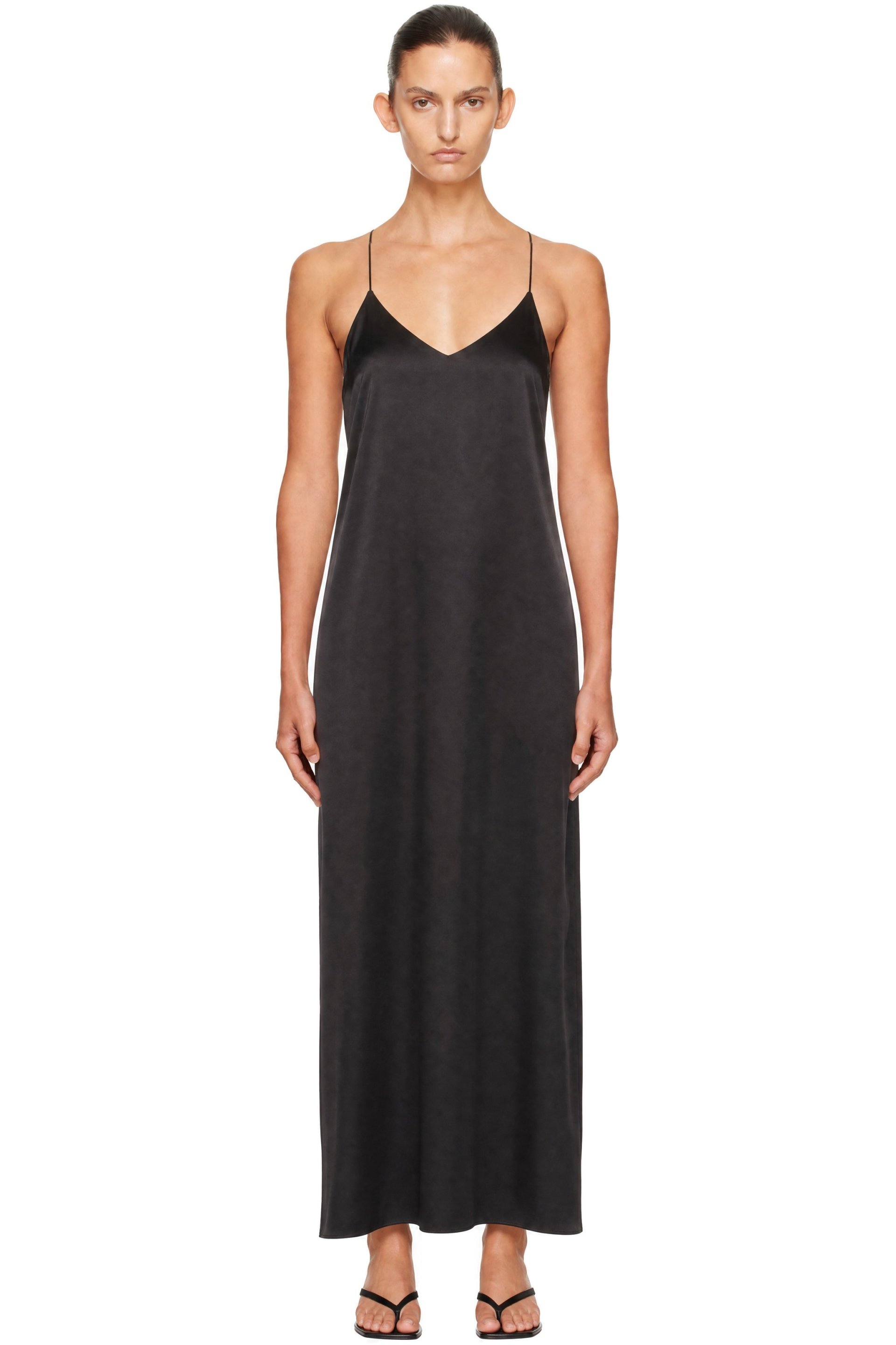 LISA YANG - Black Camisole Maxi Dress