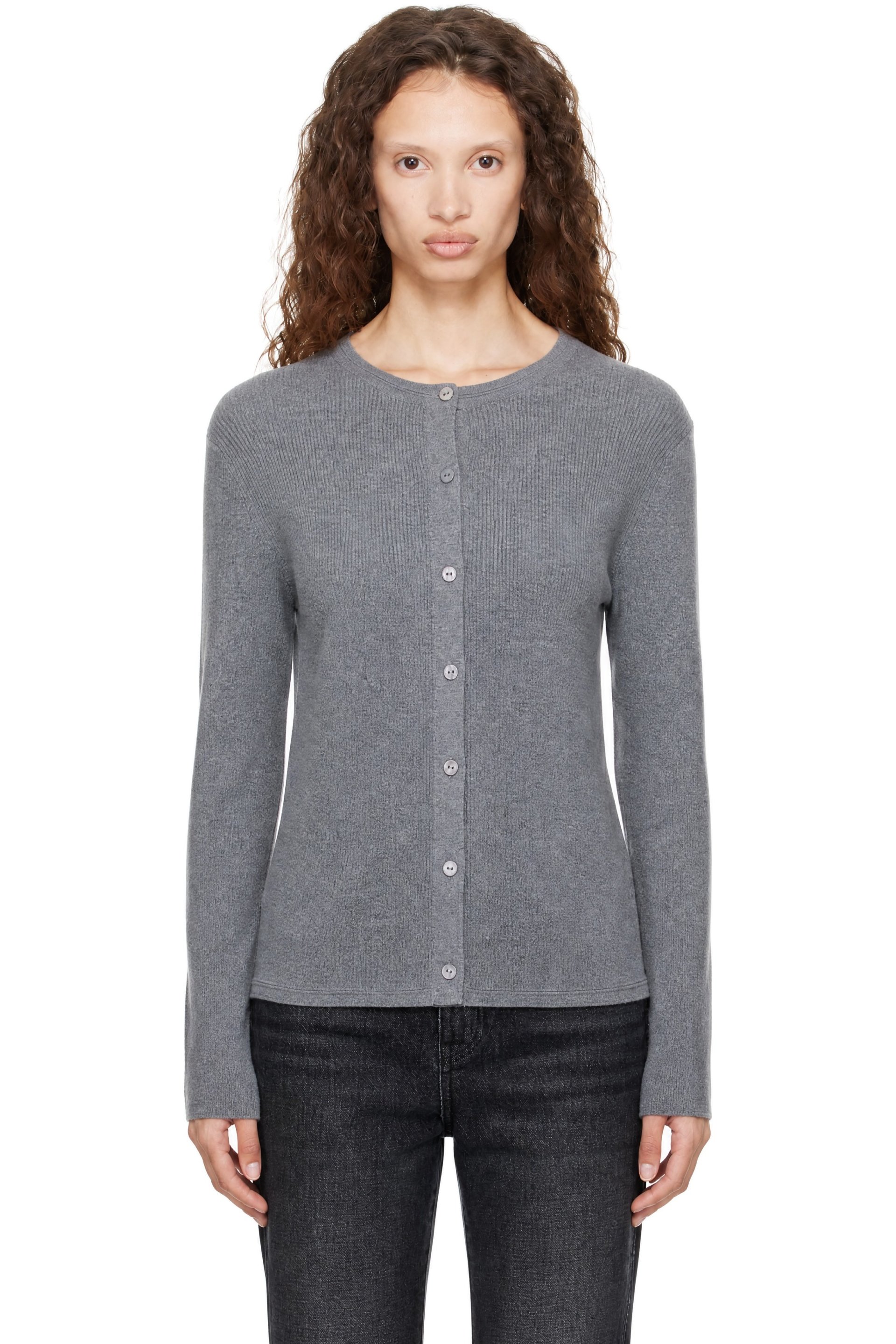 LISA YANG - Gray Abeena Cardigan