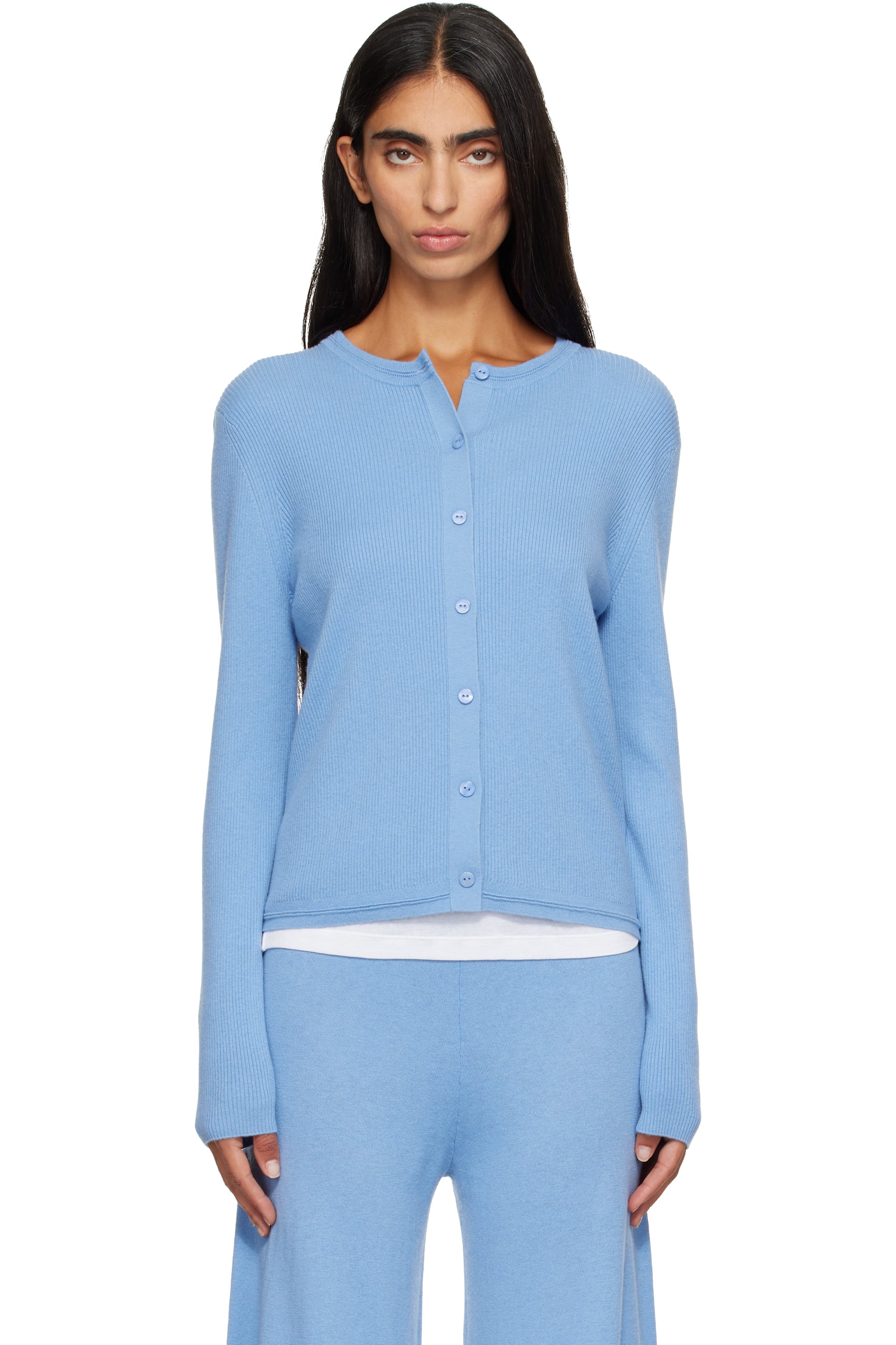 LISA YANG - Blue Abeena Cardigan
