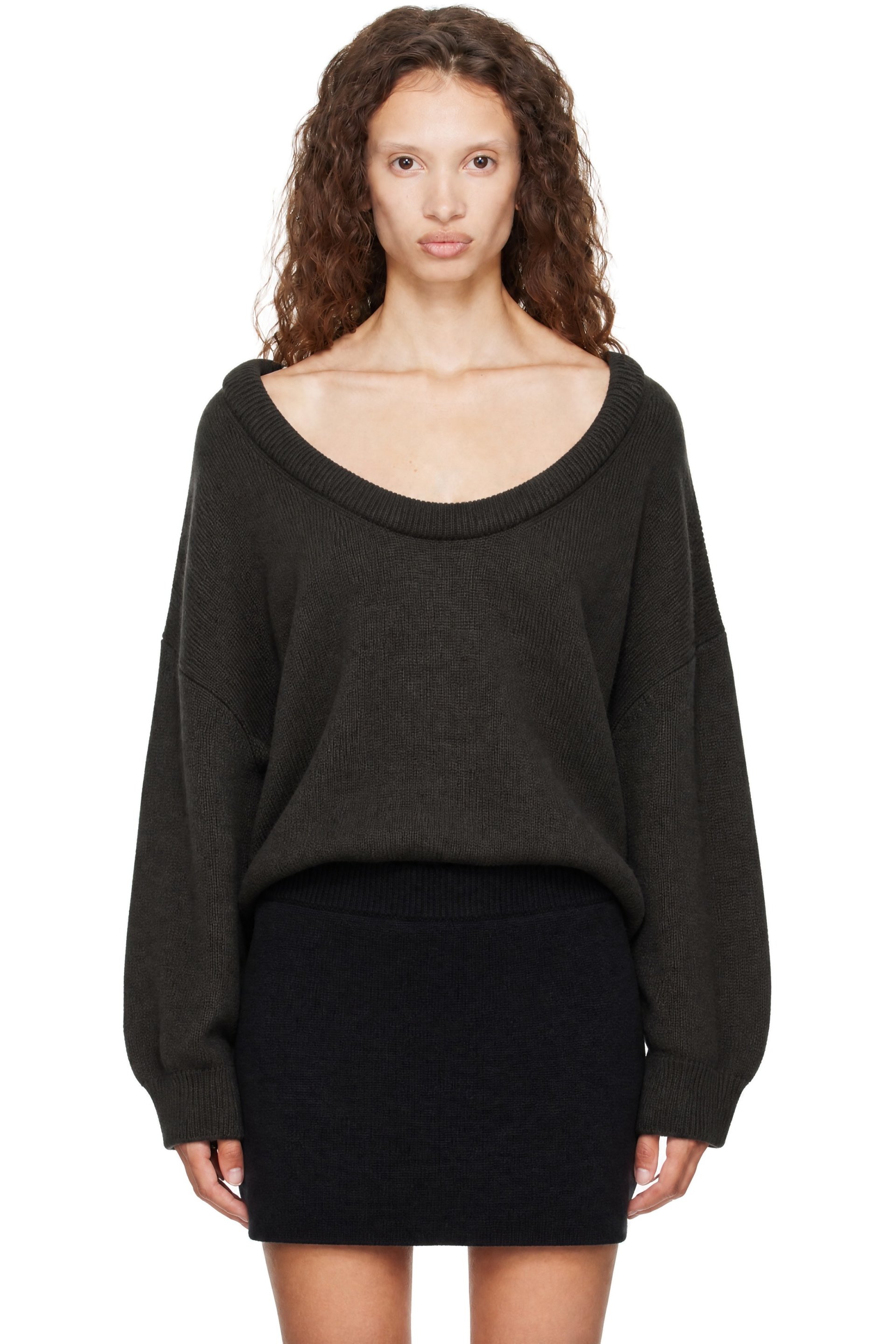 LISA YANG - Khaki Doria Sweater