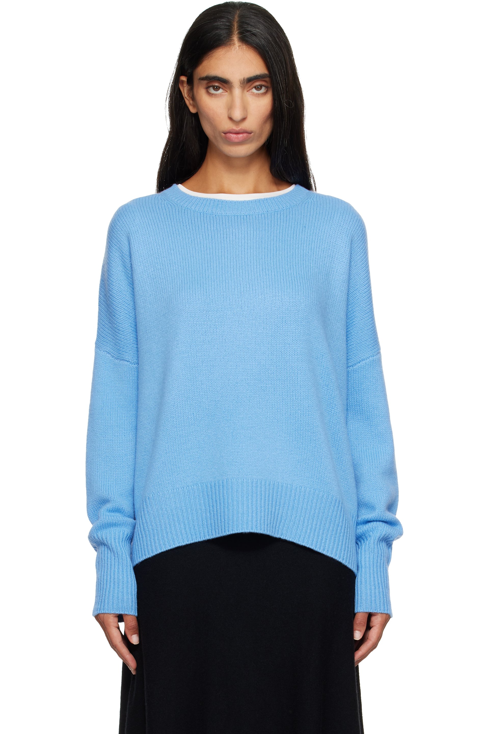LISA YANG - Blue Mila Sweater