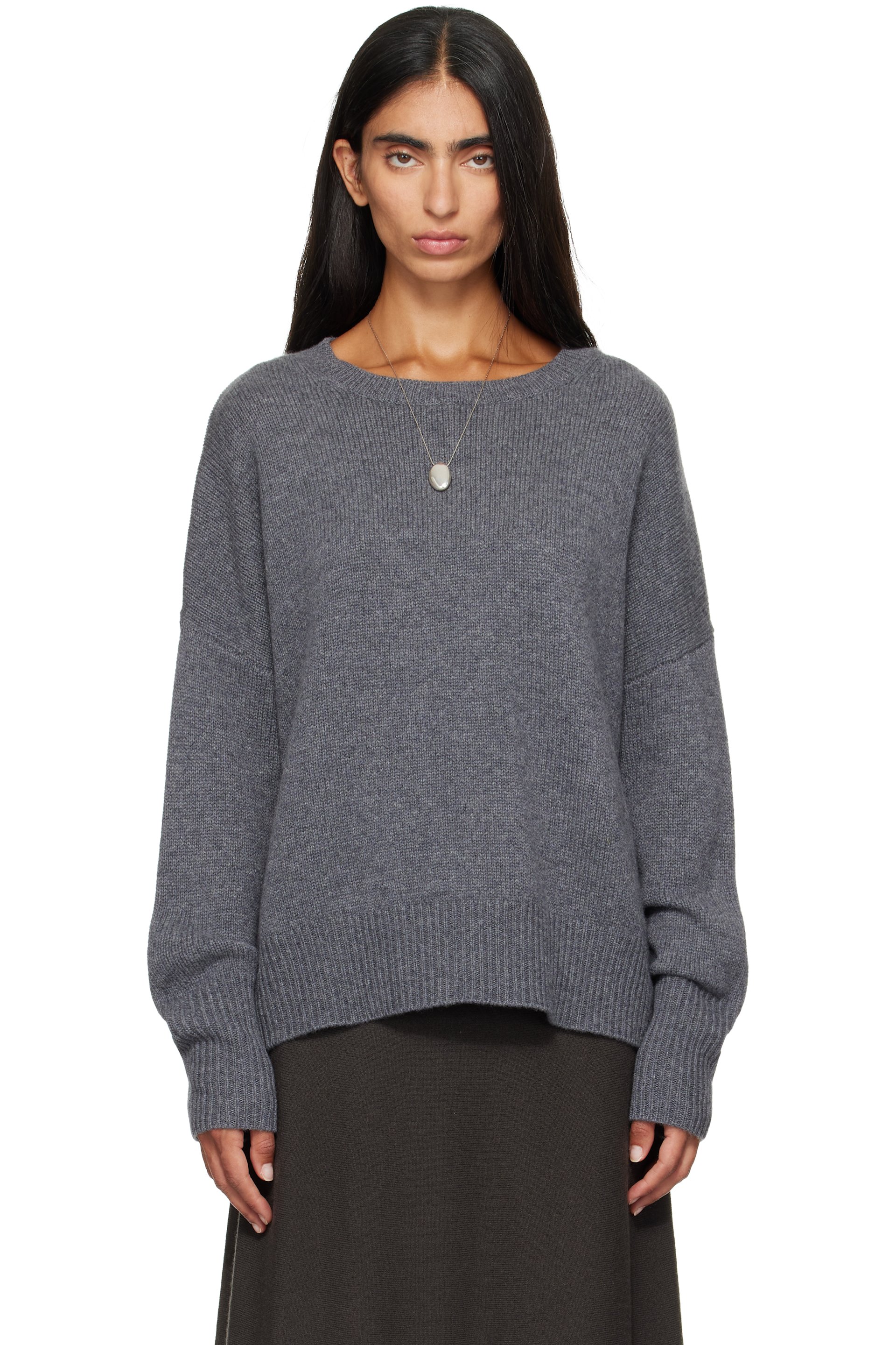 LISA YANG - Gray Mila Sweater