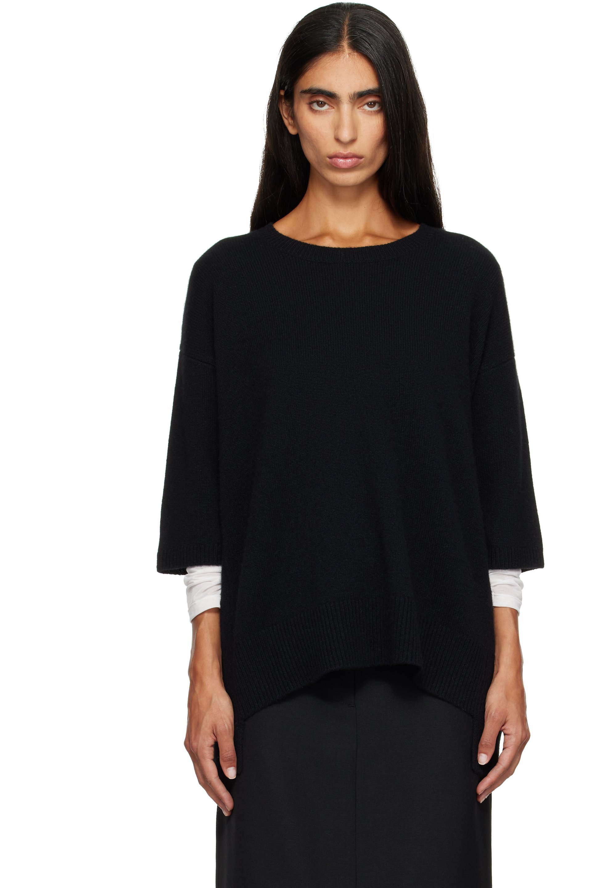 LISA YANG - Black Camille T-shirt