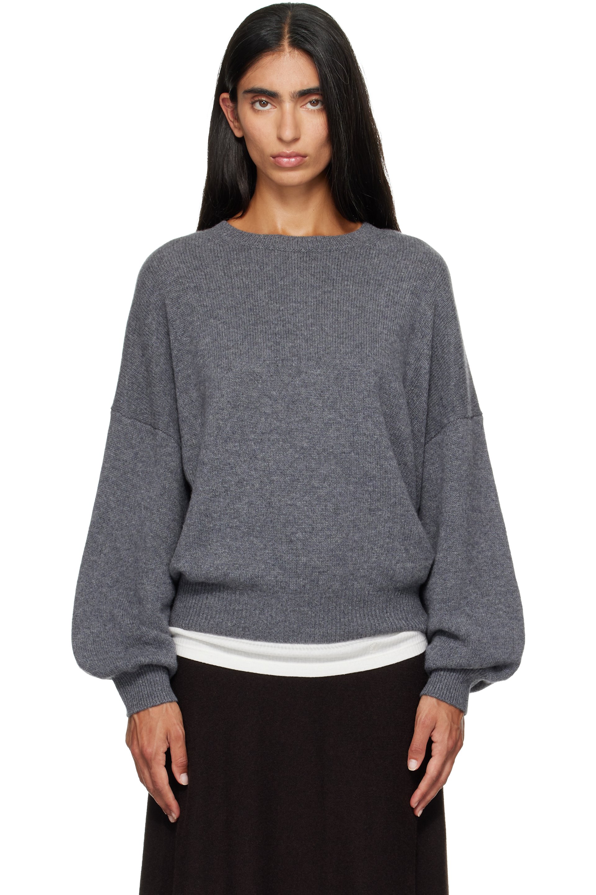 LISA YANG - Gray Veira Sweater