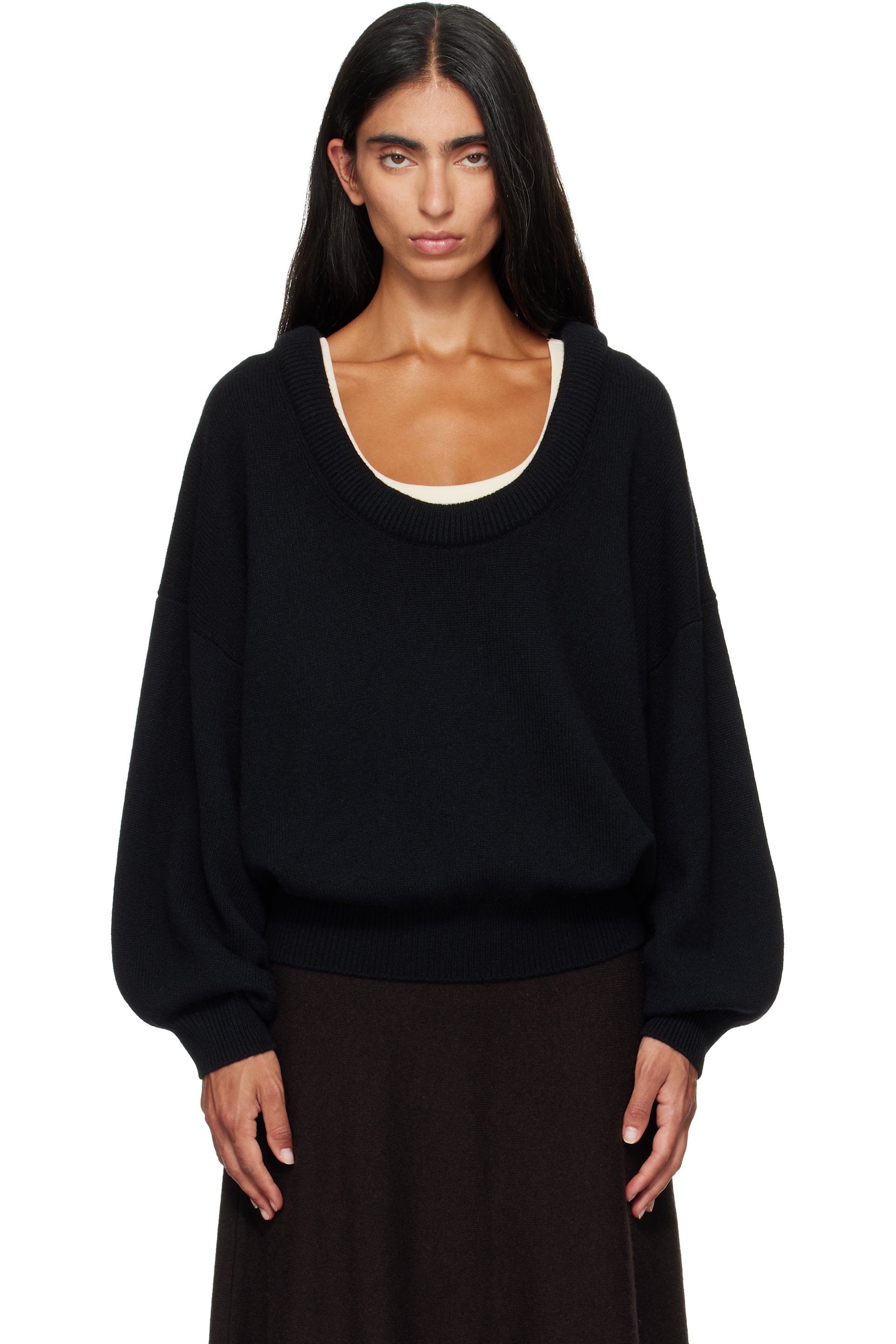 LISA YANG - Black Doria Sweater