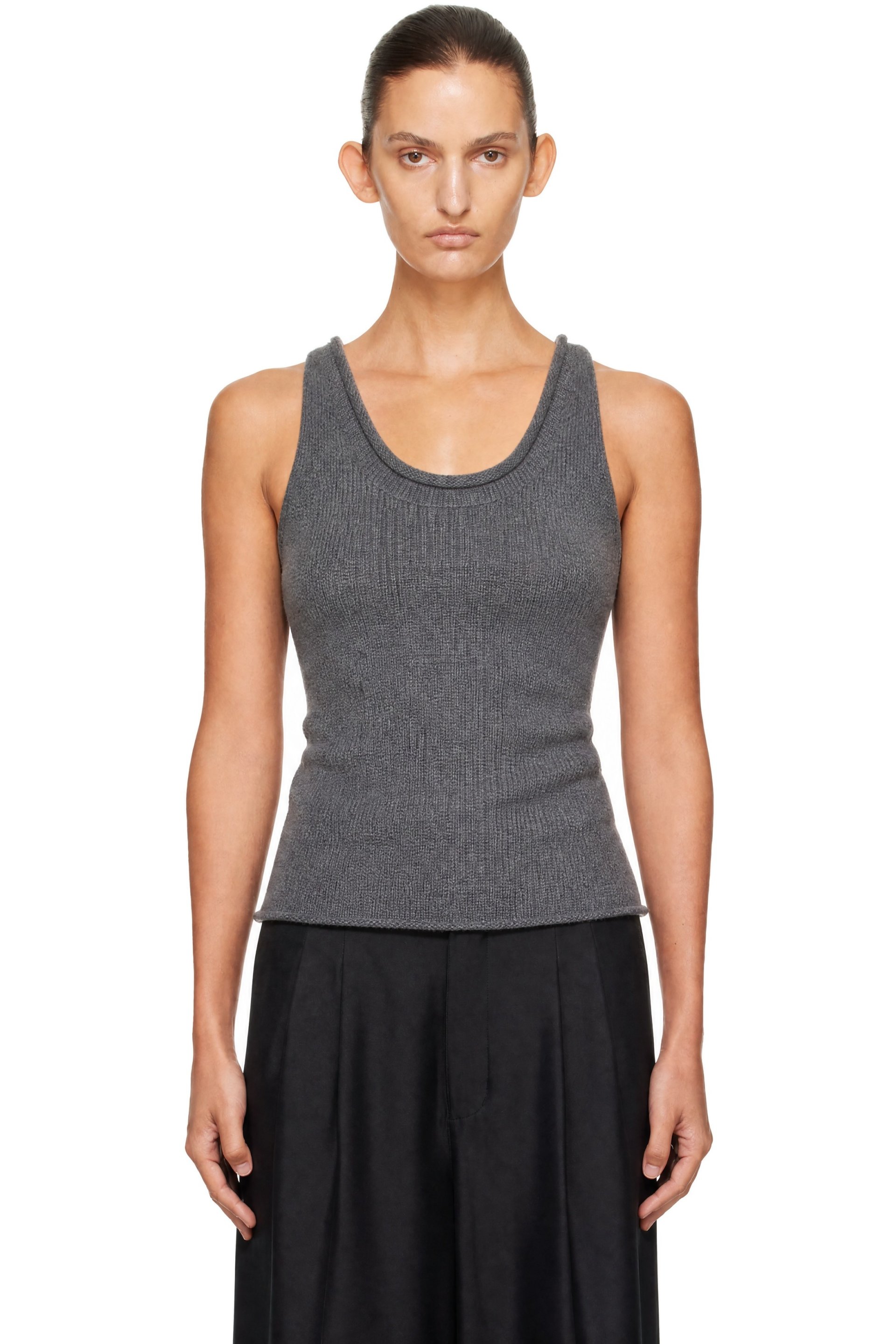 LISA YANG - Gray Hayda Top