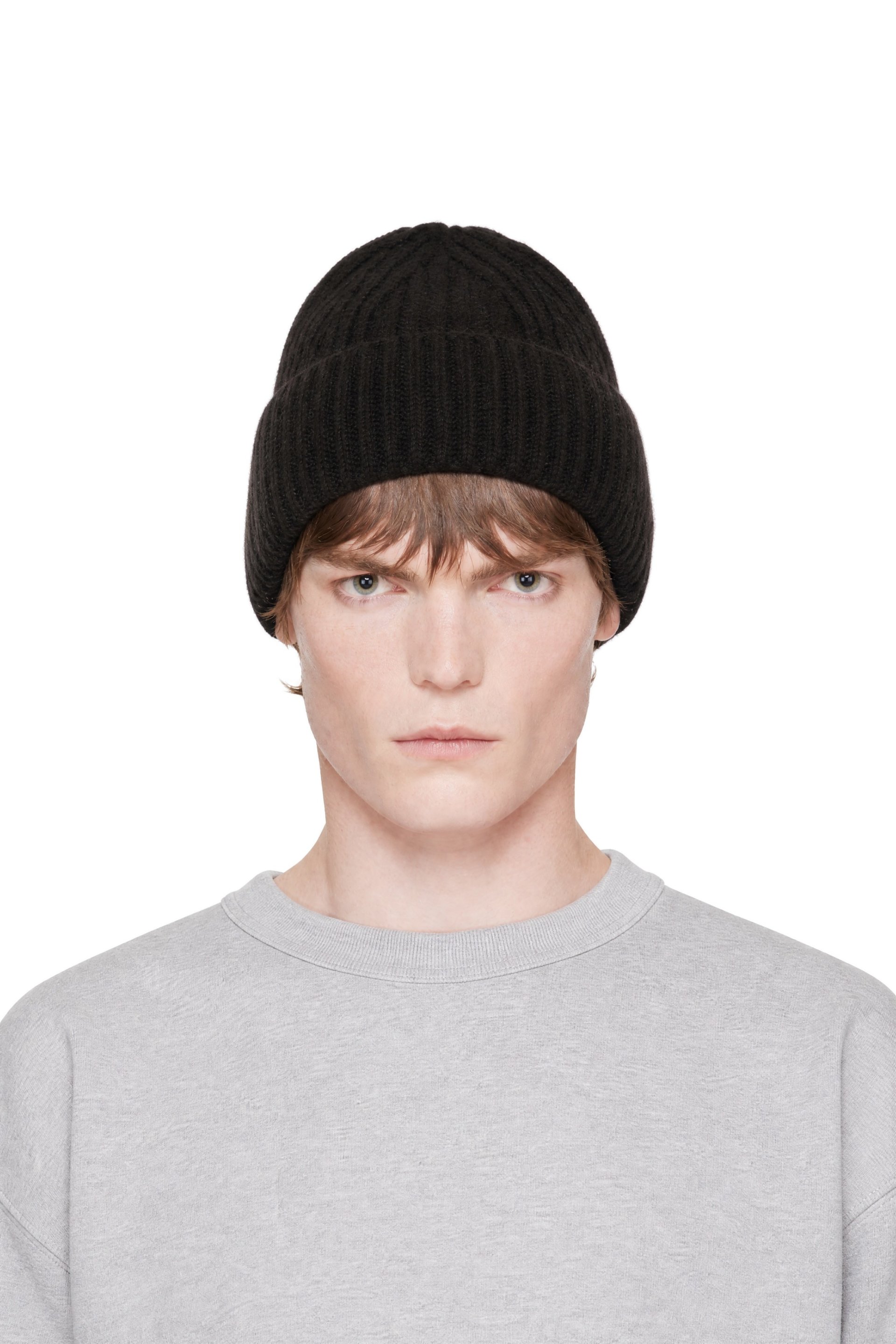 LISA YANG - Brown Menton Beanie