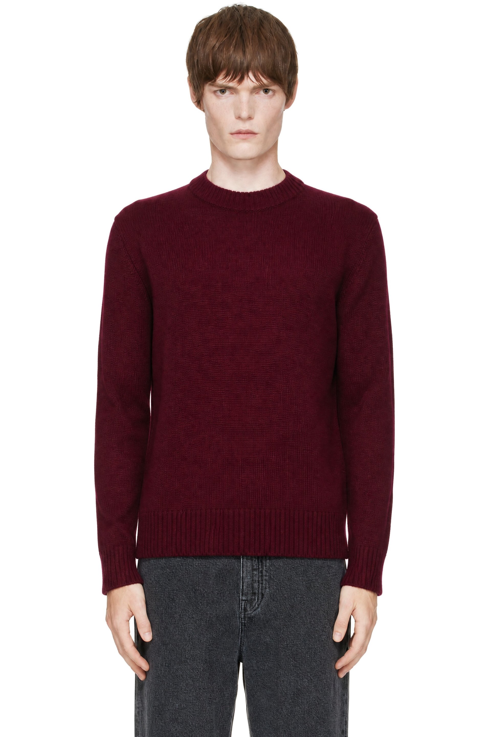 LISA YANG - Burgundy Kristian Sweater