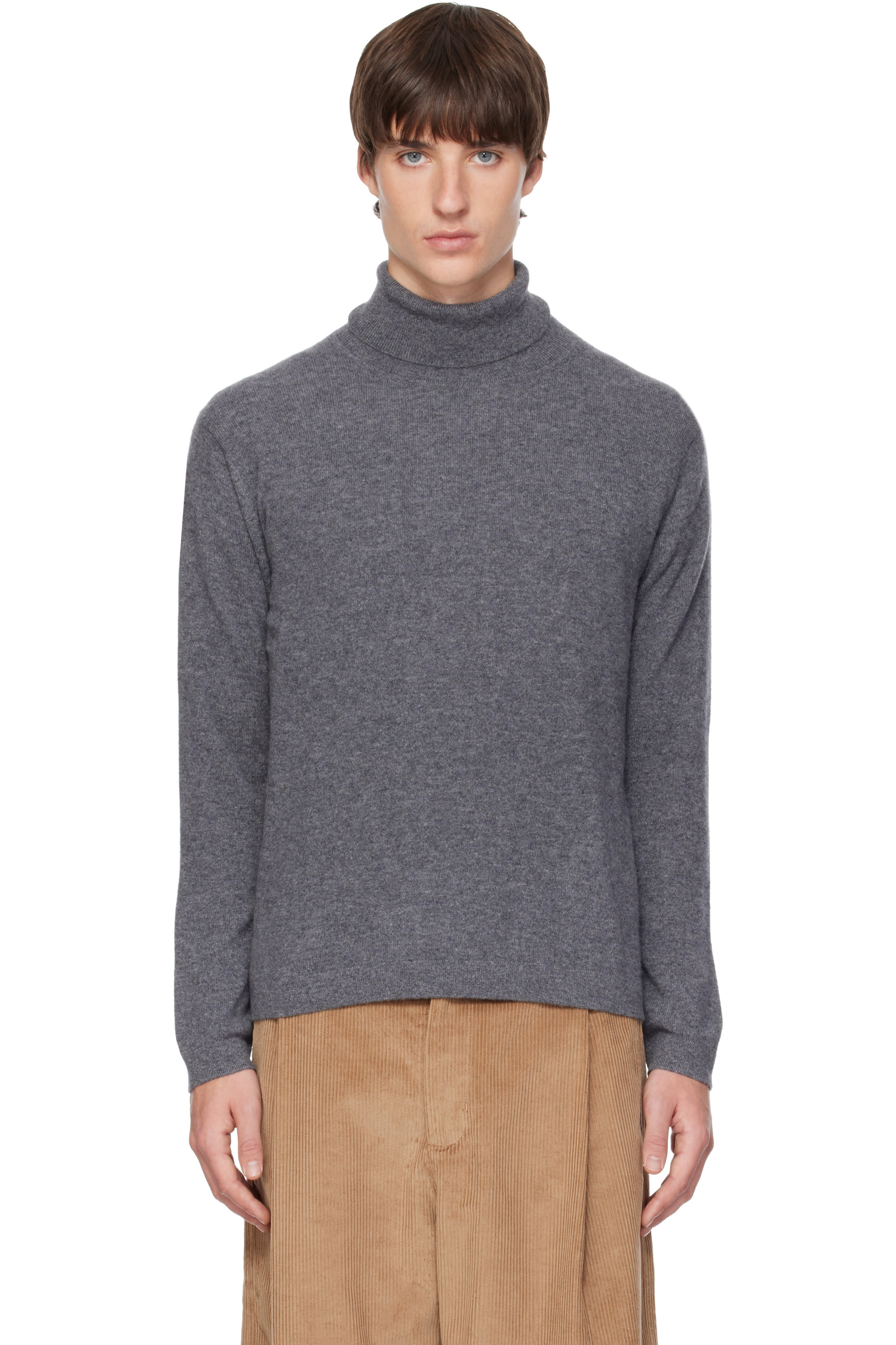 LISA YANG - Gray Aksel Turtleneck