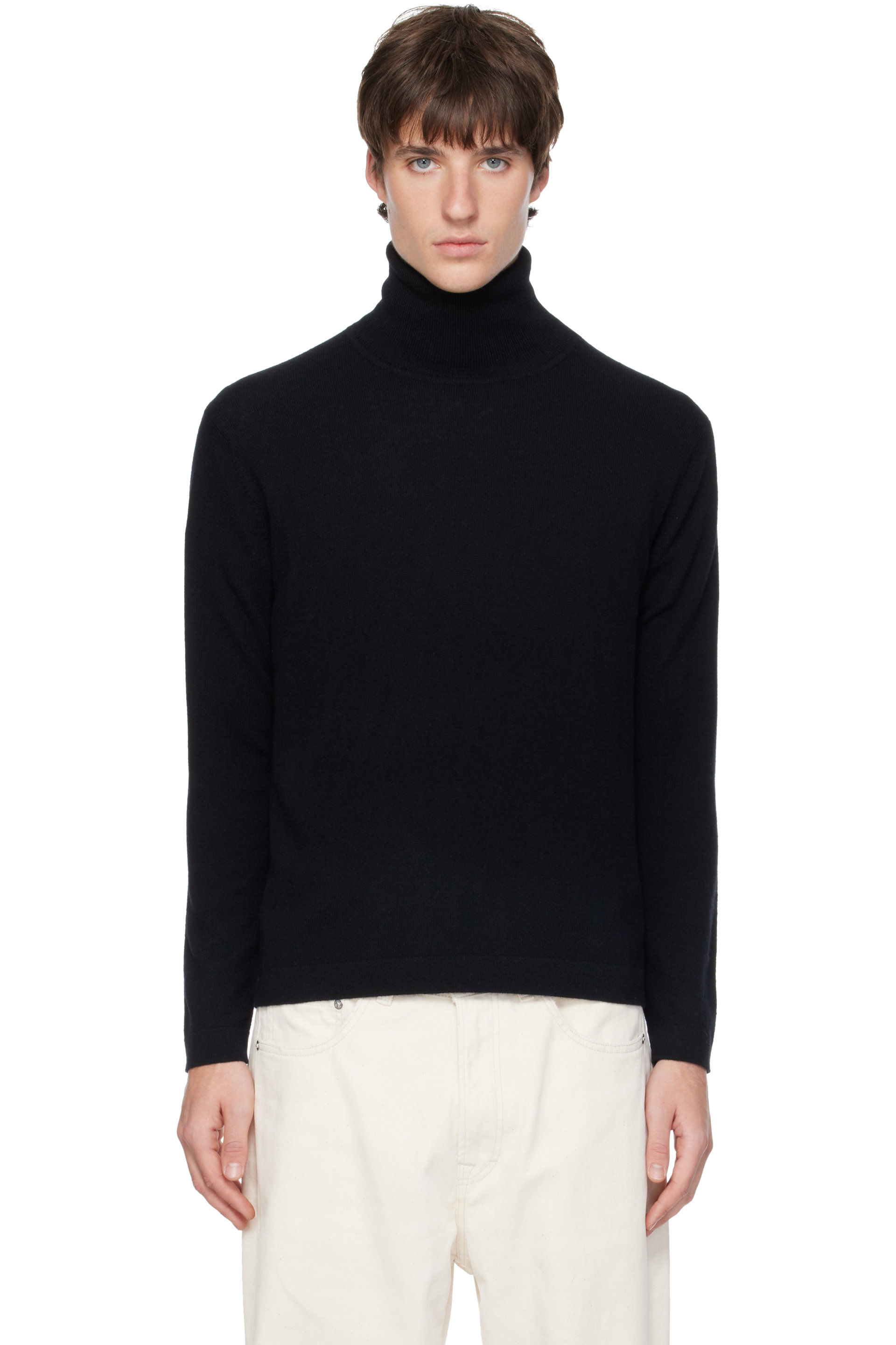 LISA YANG - Black Aksel Turtleneck